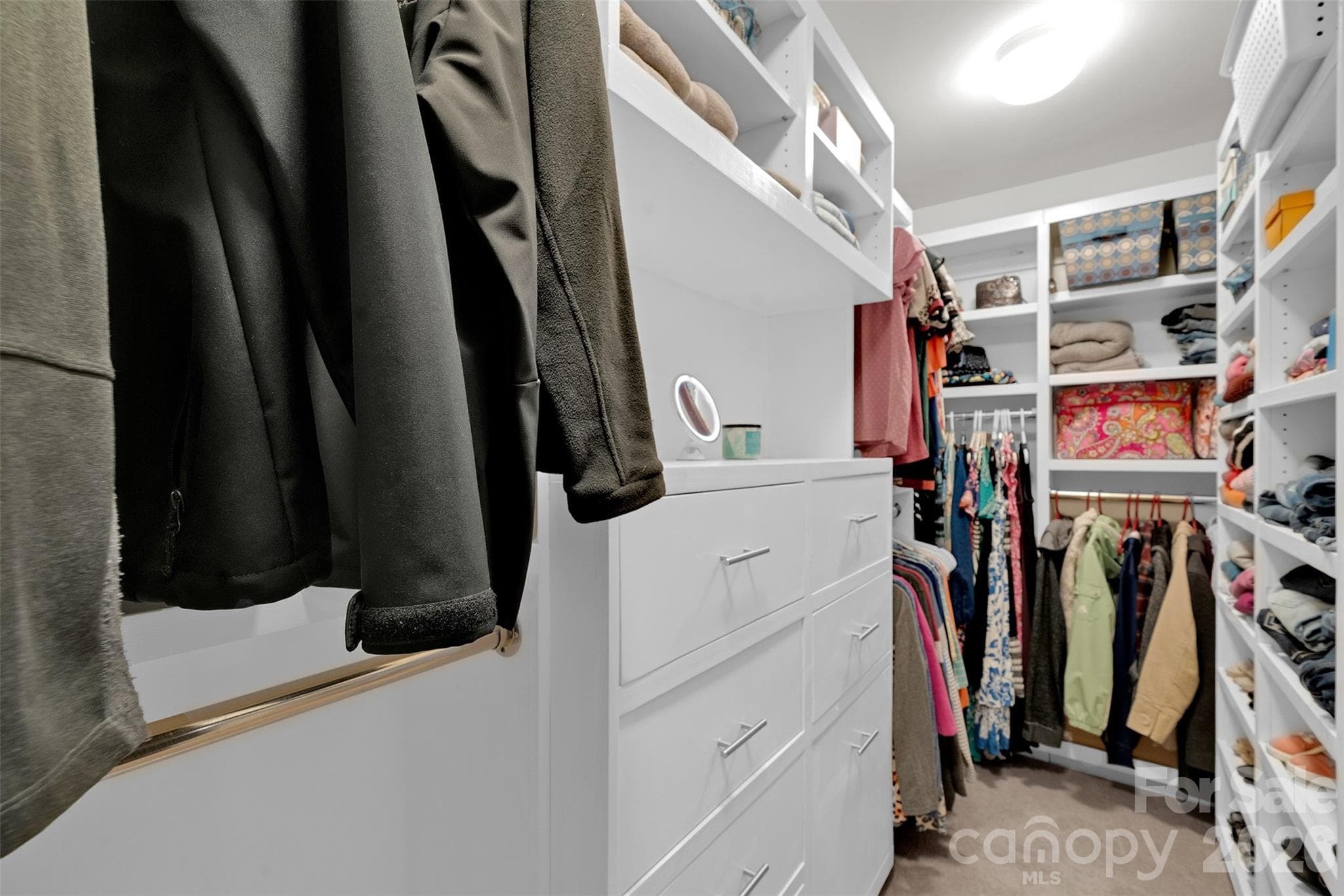 Primary Custom Primary closet - 1797 Mill Creek Lane SW, Concord