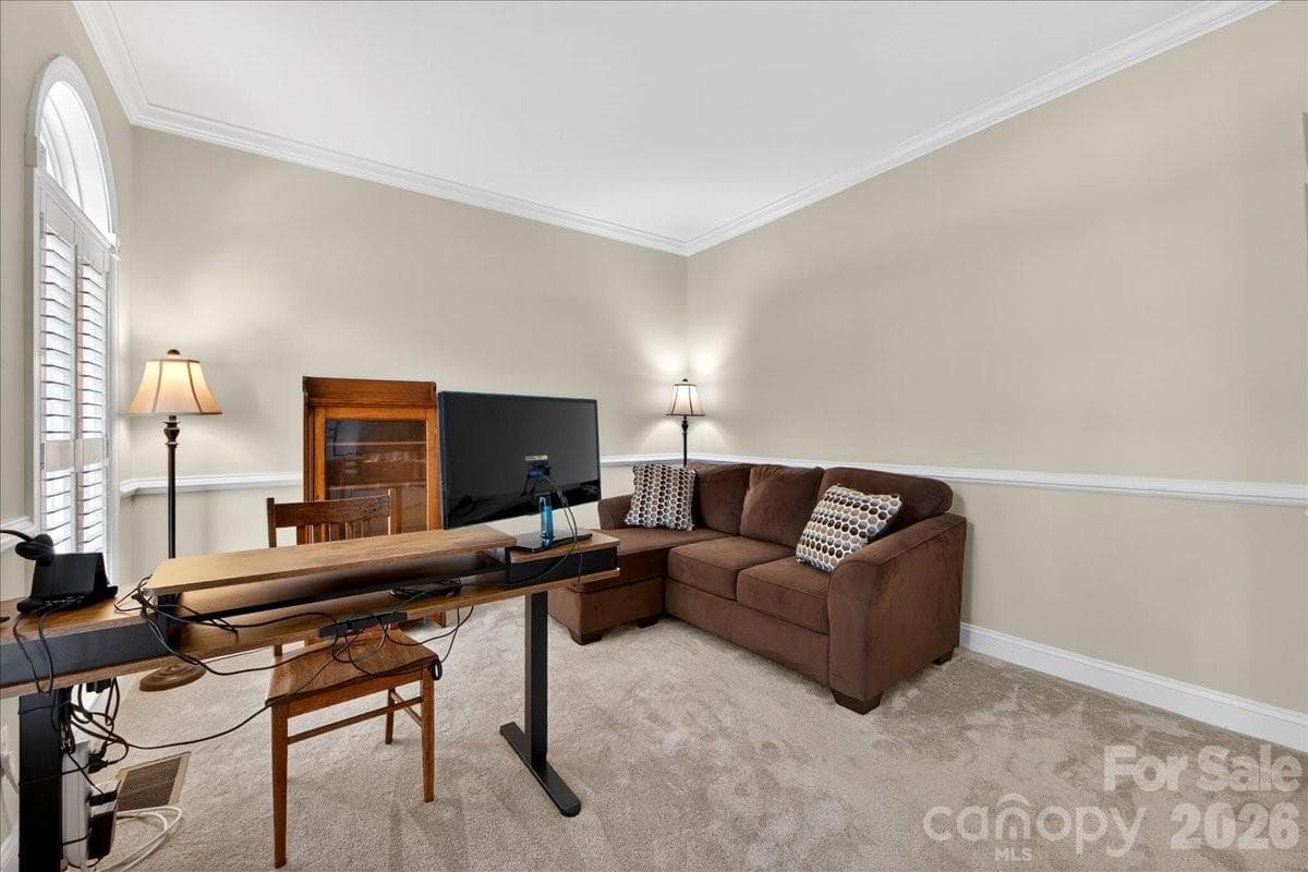 Office/Living Room - 12532 Overlook Mountain Drive, Charlotte