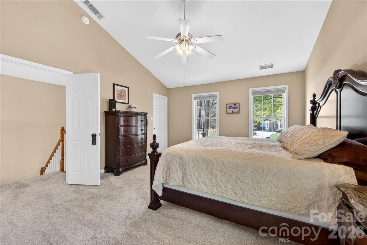Primary Bedroom - 12532 Overlook Mountain Drive, Charlotte