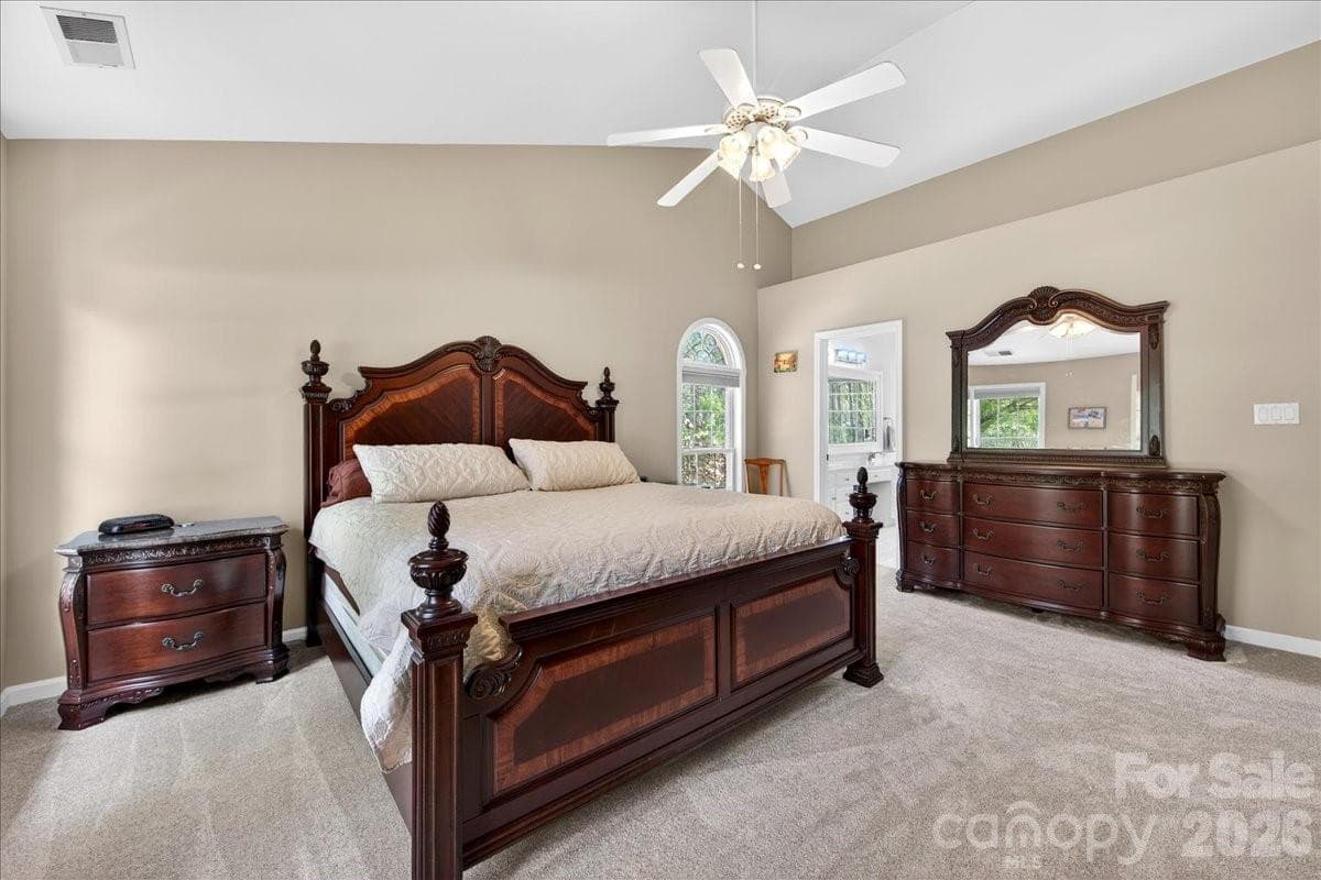 Primary Bedroom - 12532 Overlook Mountain Drive, Charlotte