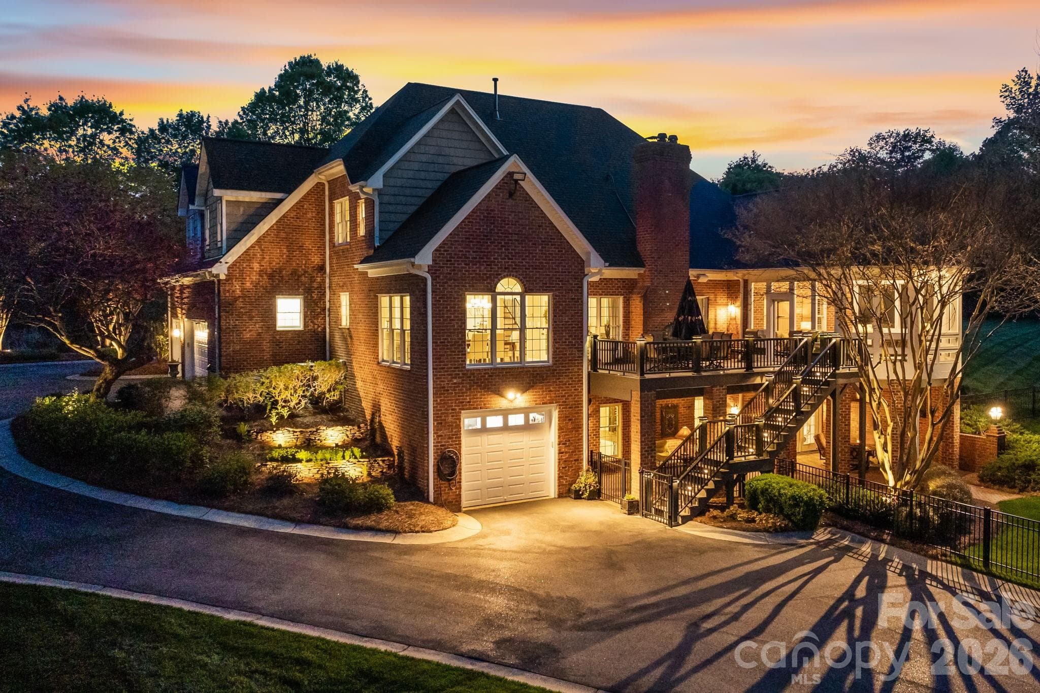 The exterior lighting is stunning. - Lewisville