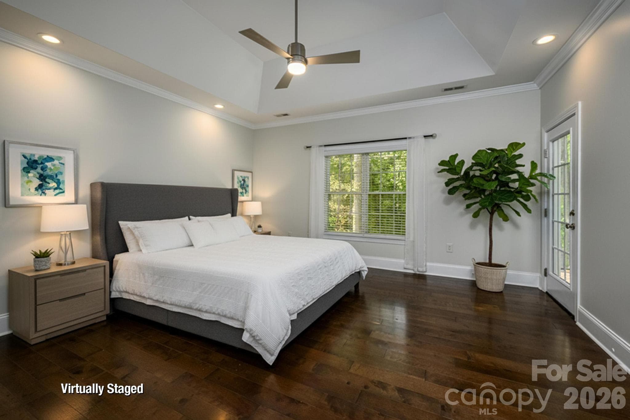 Primary Bedroom w/Tray Ceiling - Denver