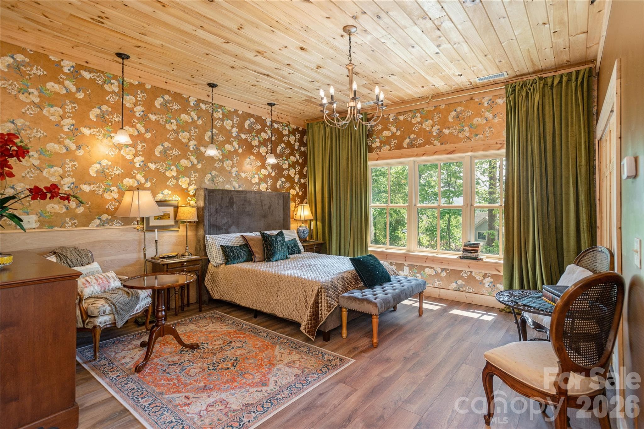 Lower Level Primary Bedroom - Asheville