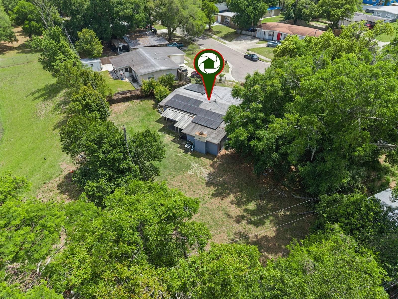 Rear View - no neighbors - 6204 OAKCREST CIR, ORLANDO