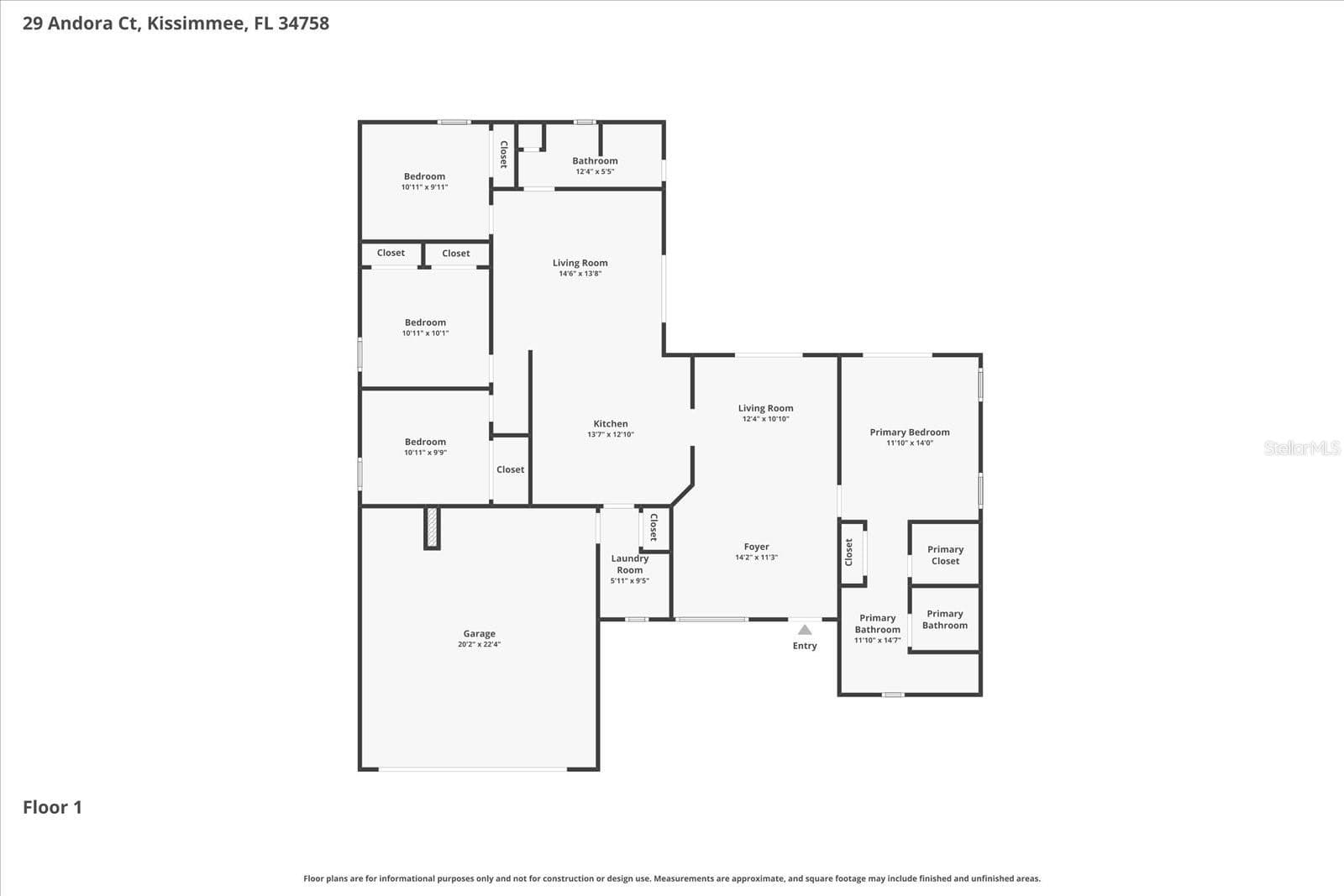 Floor Plan - 29 ANDORA CT, KISSIMMEE