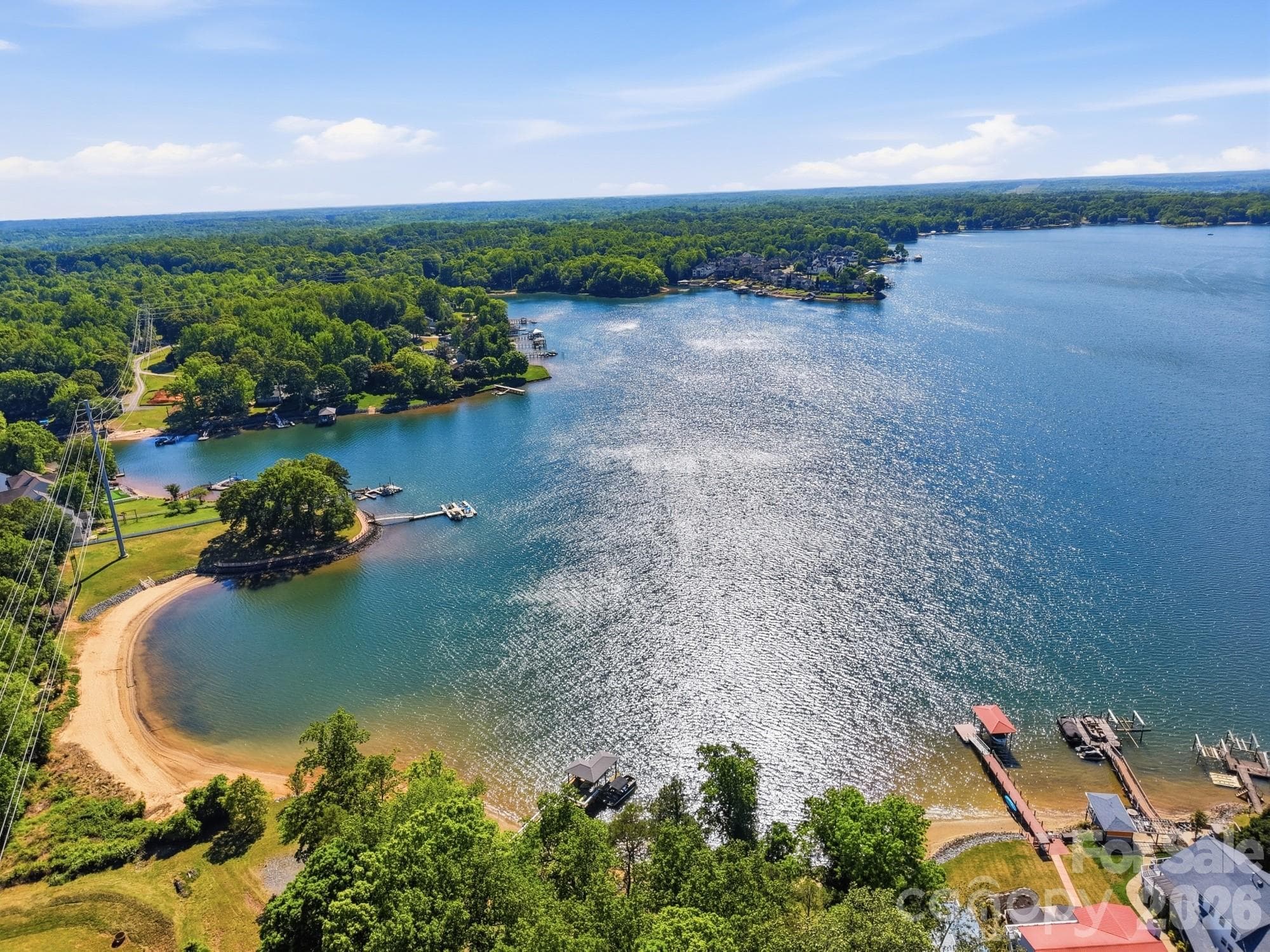 Aerial view of Beach and Park area - 225 Horizon Circle, Rock Hill
