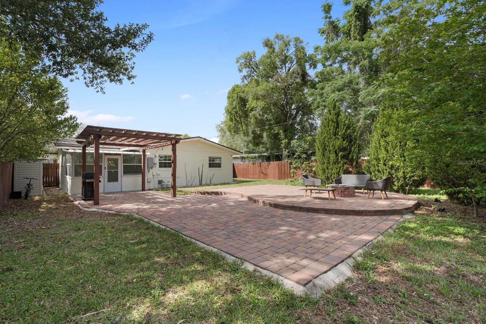 Back Brick Patio - 1741 WESTCHESTER AVE, WINTER PARK