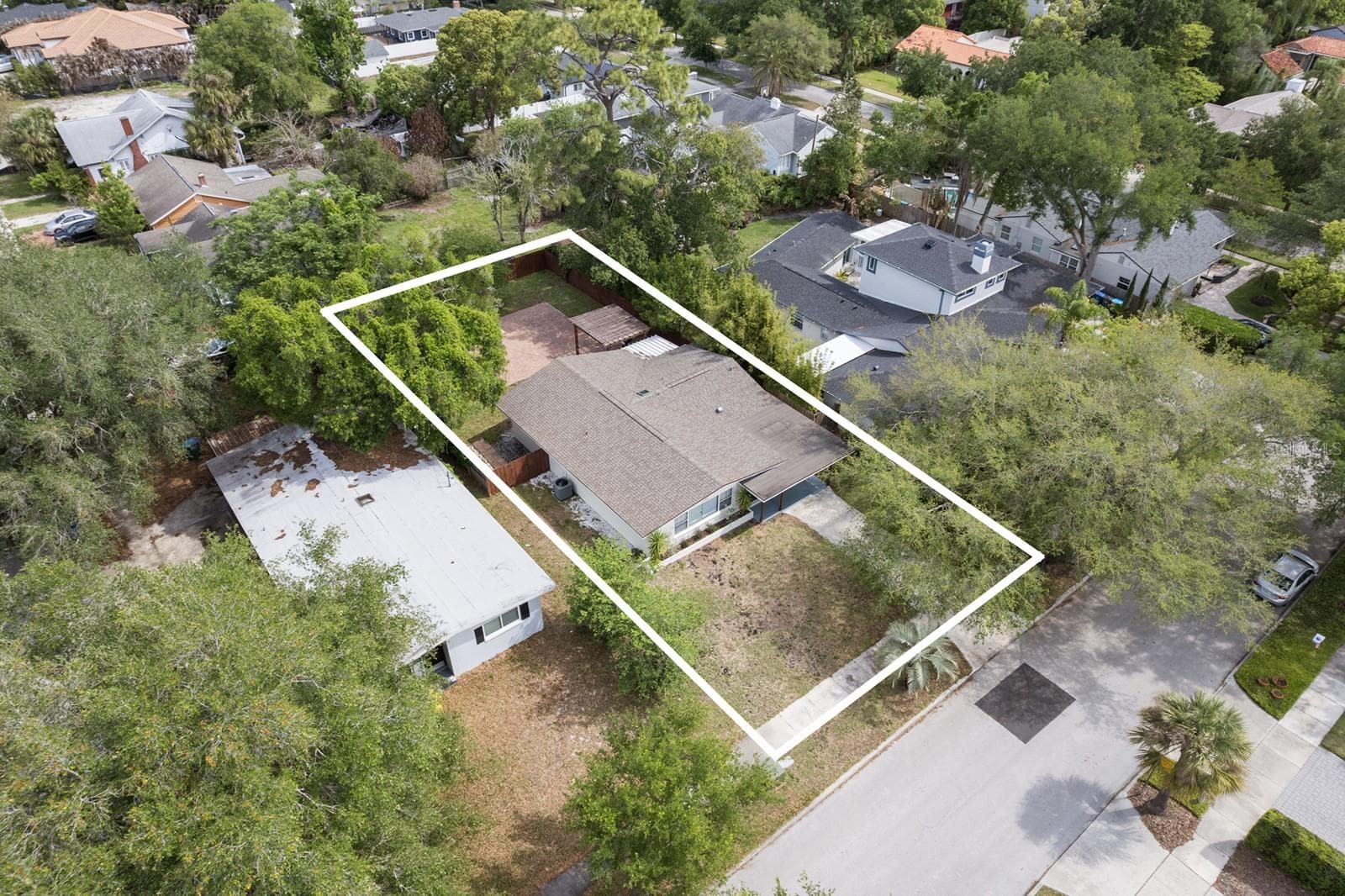 Aerial - 1741 WESTCHESTER AVE, WINTER PARK