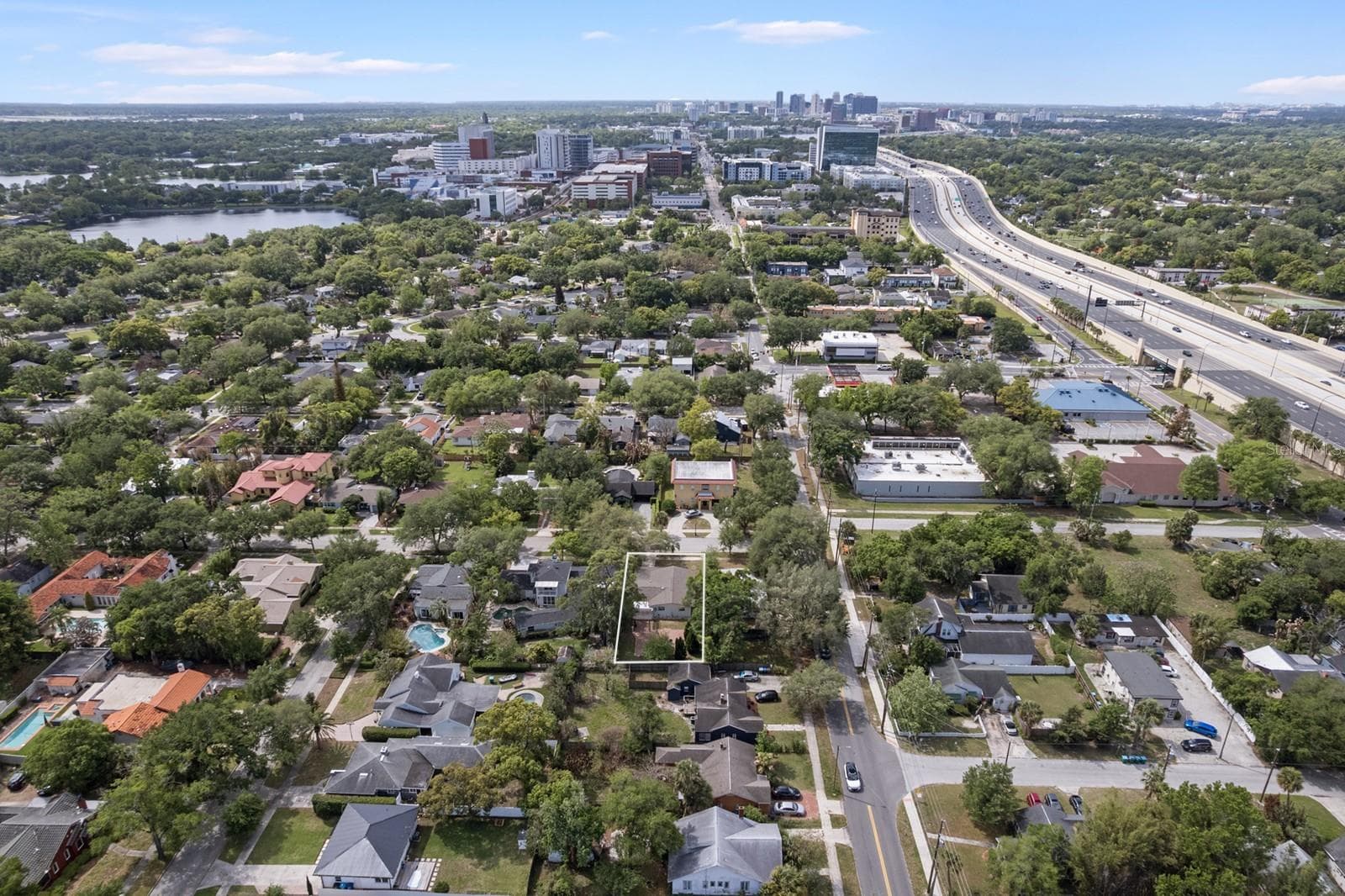 Aerial - 1741 WESTCHESTER AVE, WINTER PARK