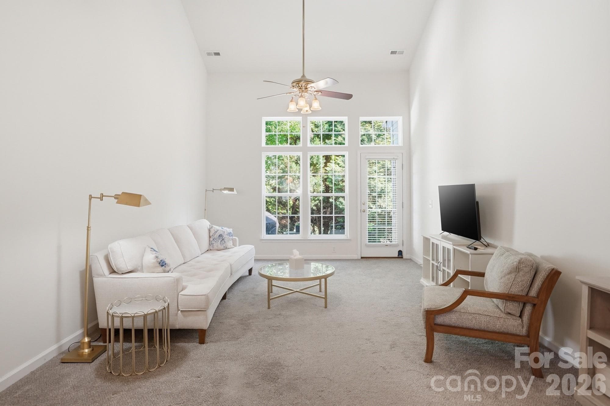2-story Great Room with access to Rear Patio - 225 Horizon Circle, Rock Hill