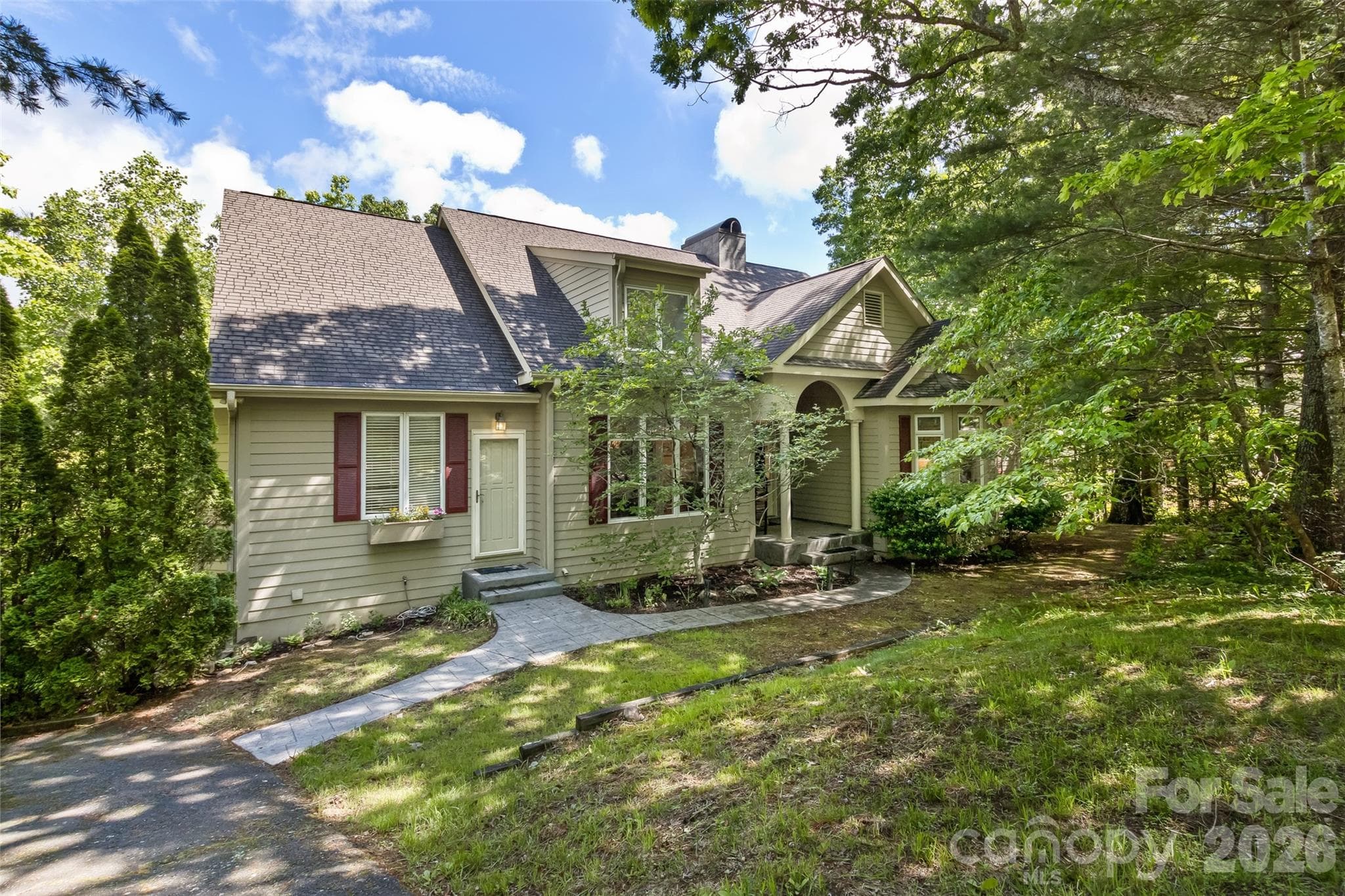 Front View of House with Parking, casual entry Plus Formal Entry - 25 Windsong Drive, Fairview