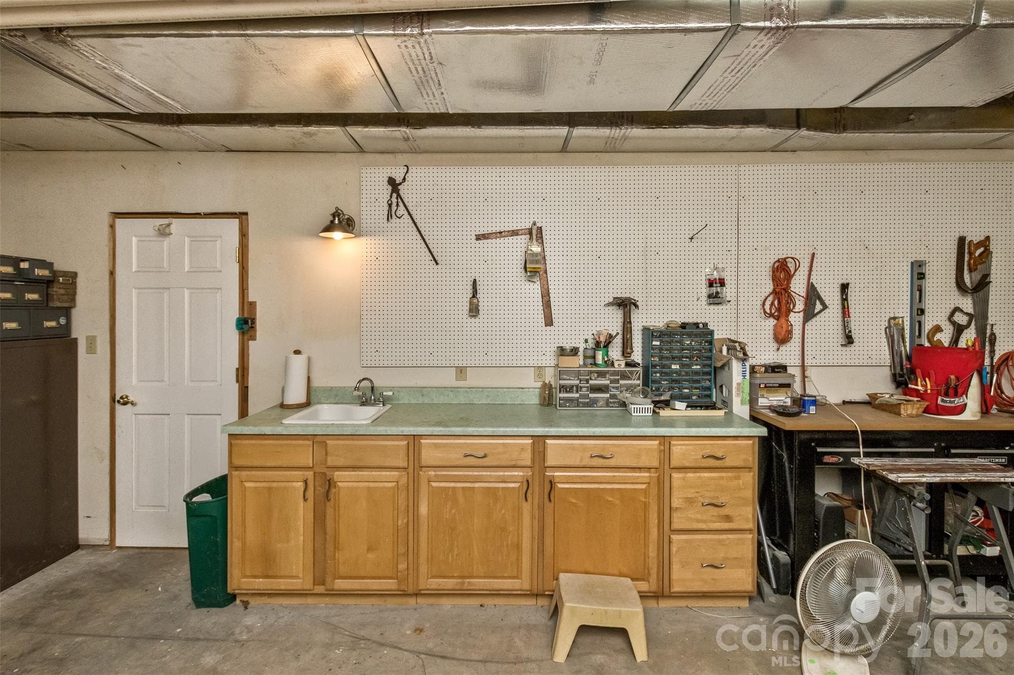 Workshop offers another closet as well - 25 Windsong Drive, Fairview