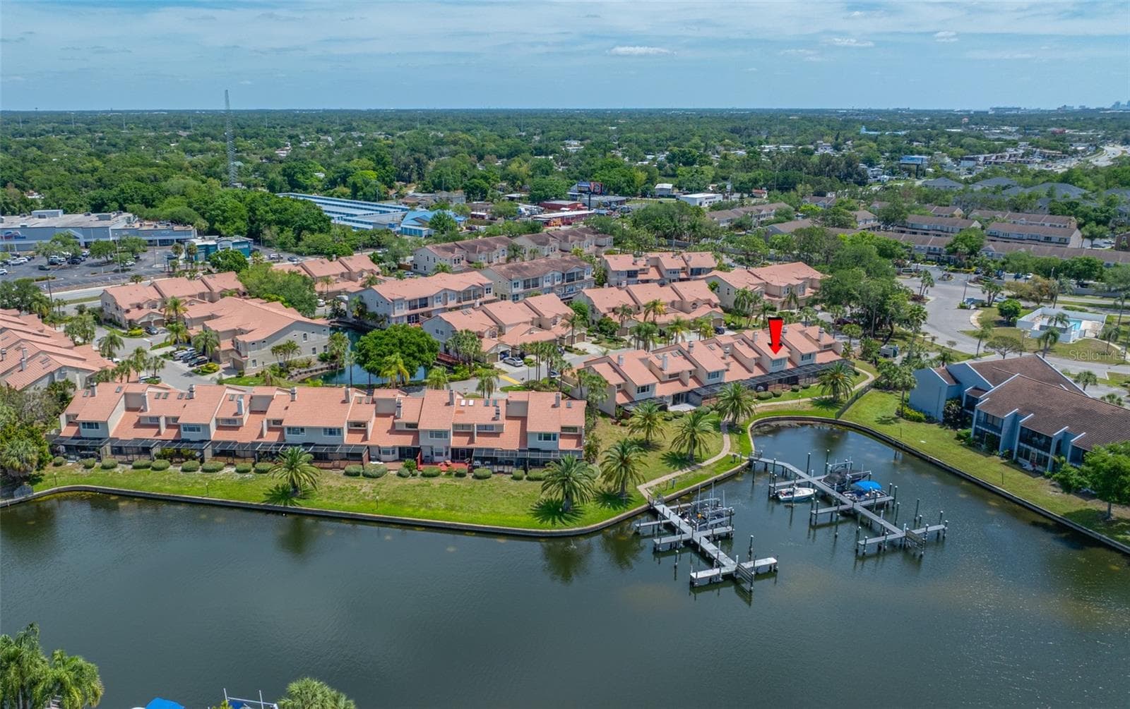 Aerial of neighborhood - 10416 SAINT TROPEZ PL, TAMPA