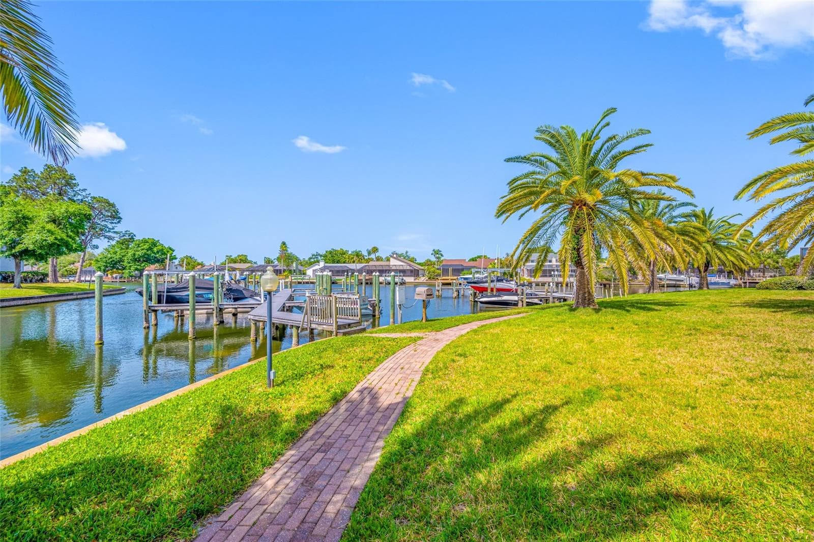 View of lake and Marina - 10416 SAINT TROPEZ PL, TAMPA