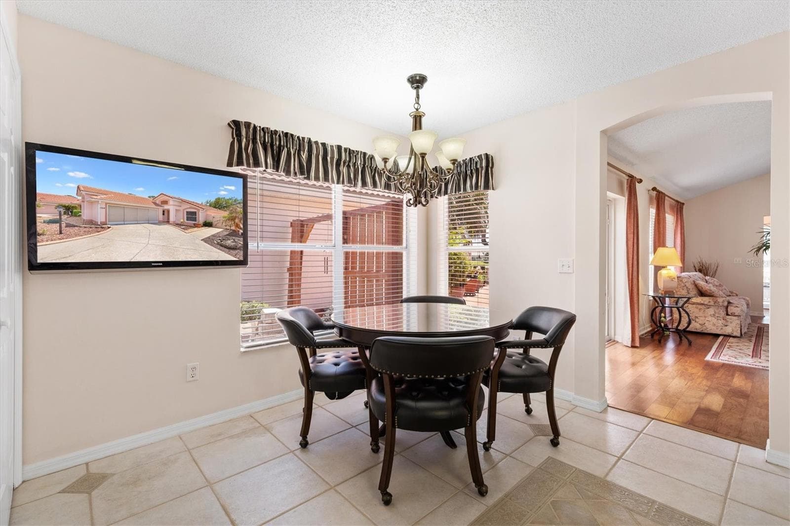 Kitchen Dining Nook - 1314 SANTA ROSA CT, LADY LAKE