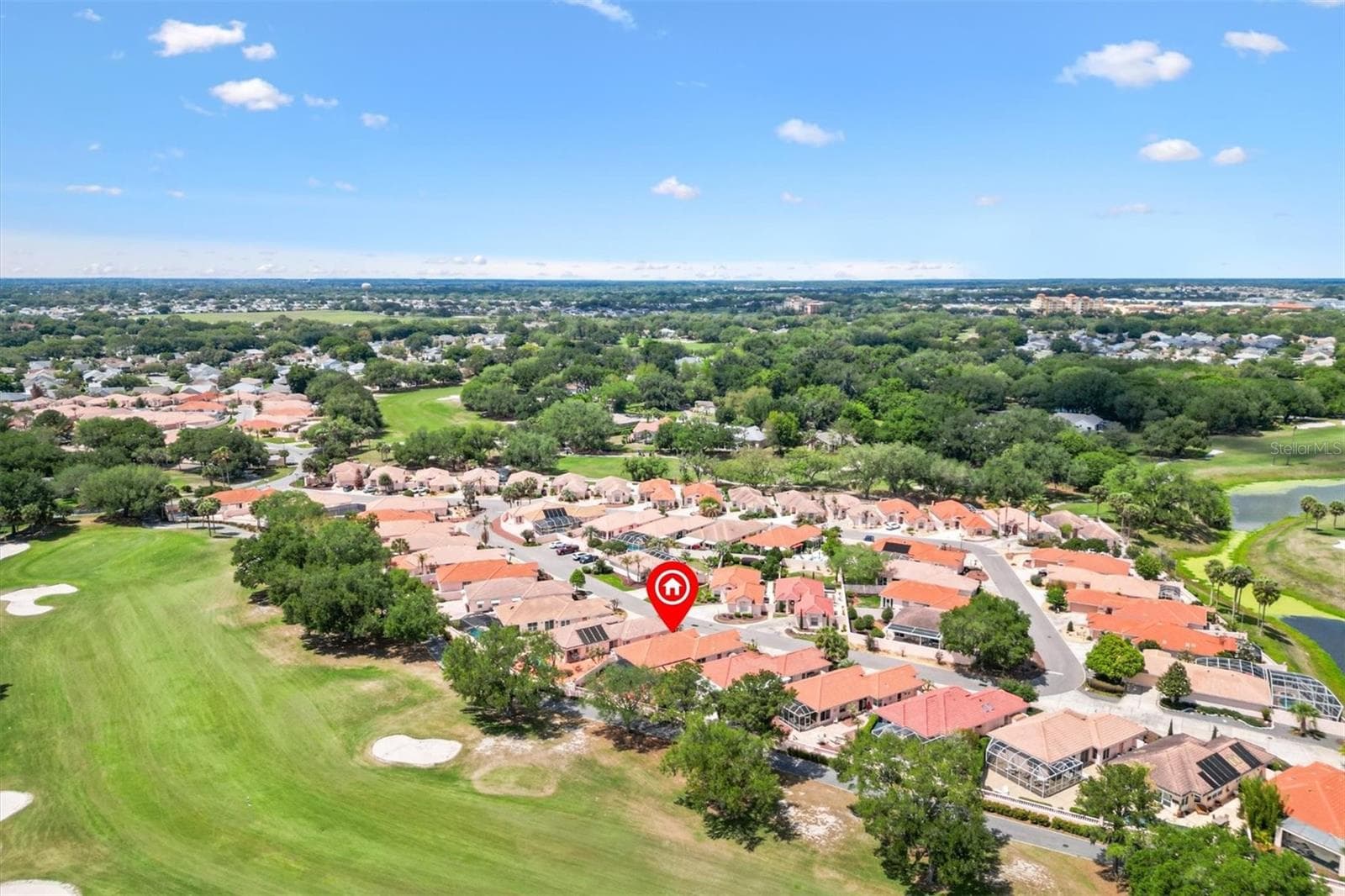 Aerial - 1314 SANTA ROSA CT, LADY LAKE