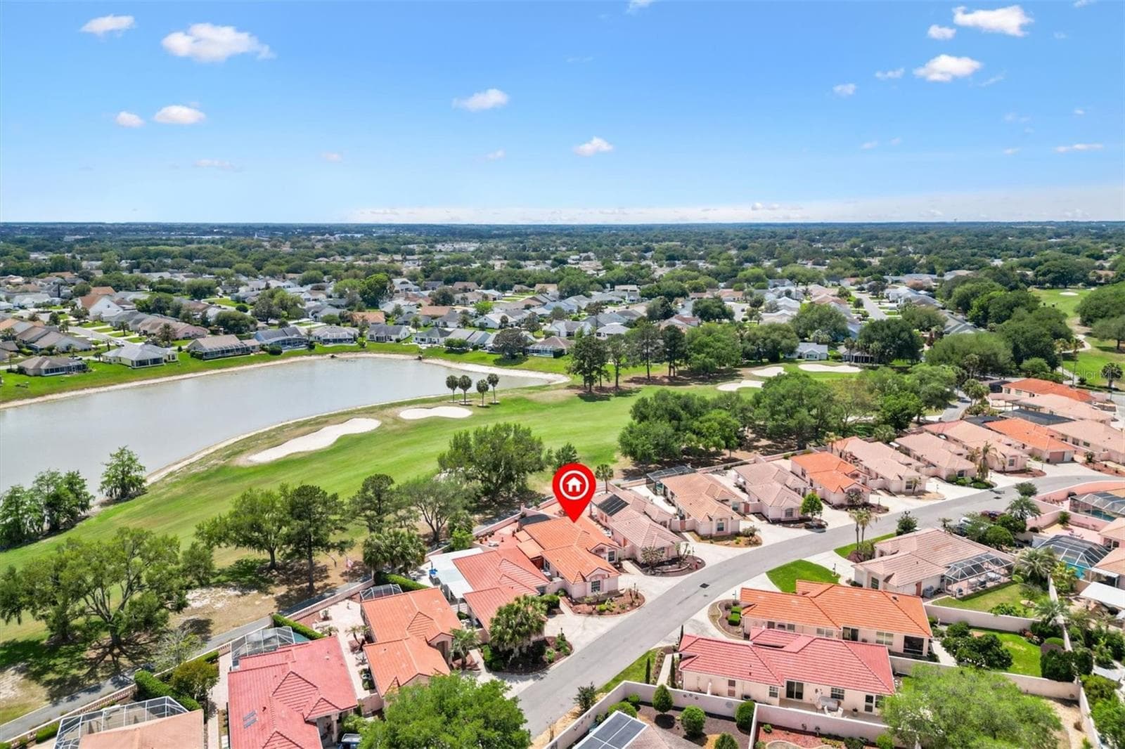 Aerial - 1314 SANTA ROSA CT, LADY LAKE