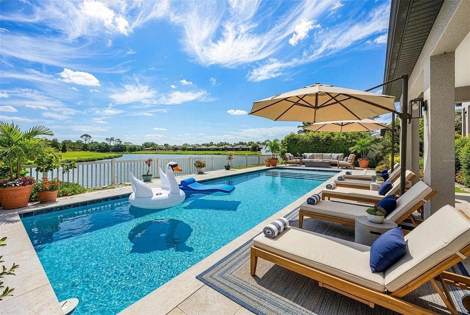 Pool - VIRTUALLY STAGED - 835 129TH ST NE, BRADENTON