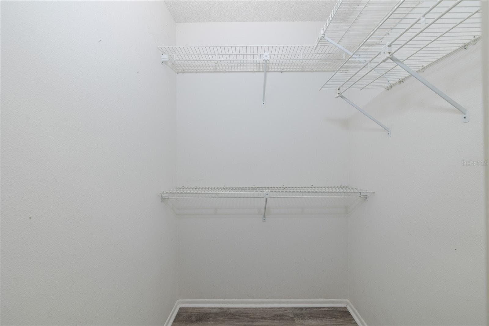 One of two closets in the Primary BR - 3843 GOLDFINCH CT, PALM HARBOR