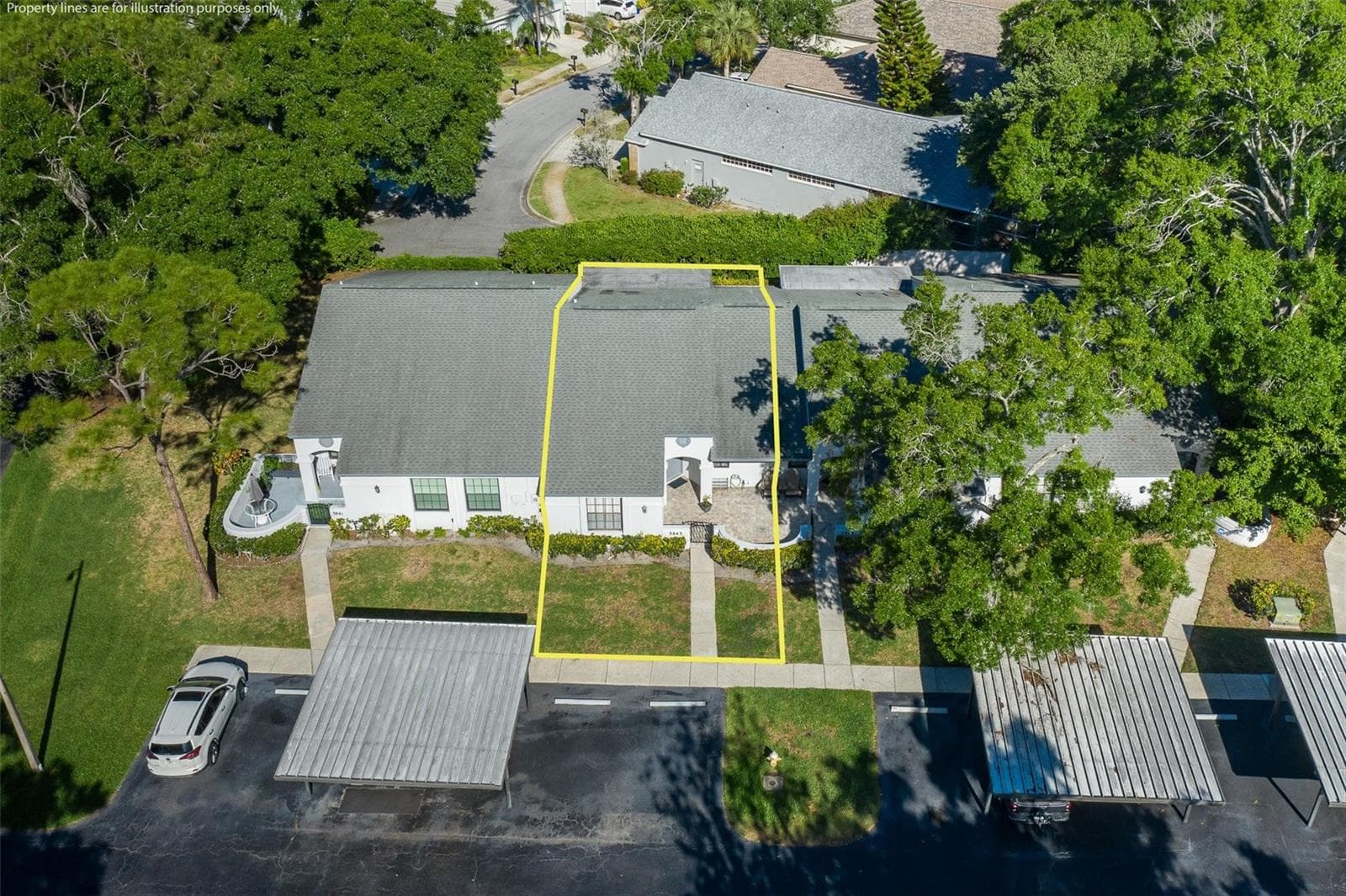 Overview - 3843 GOLDFINCH CT, PALM HARBOR