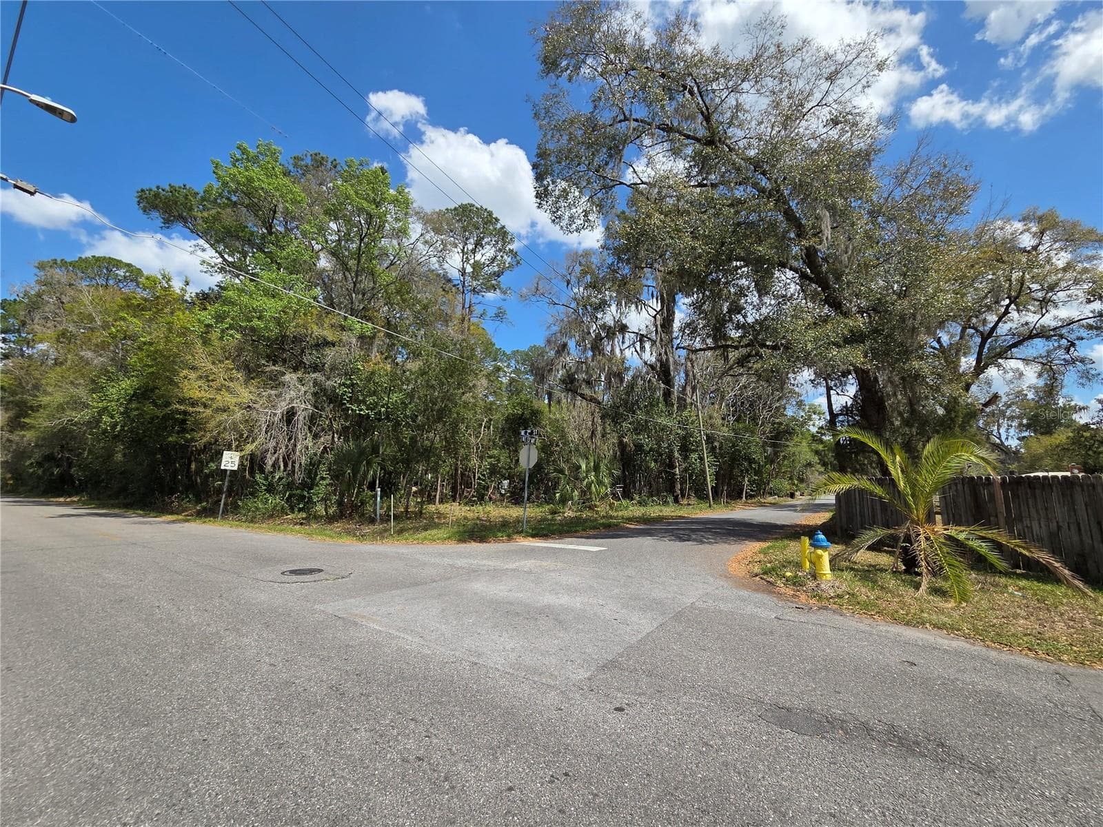 Corner of parcel, facing northeast - 214 NE 13TH AVE, GAINESVILLE