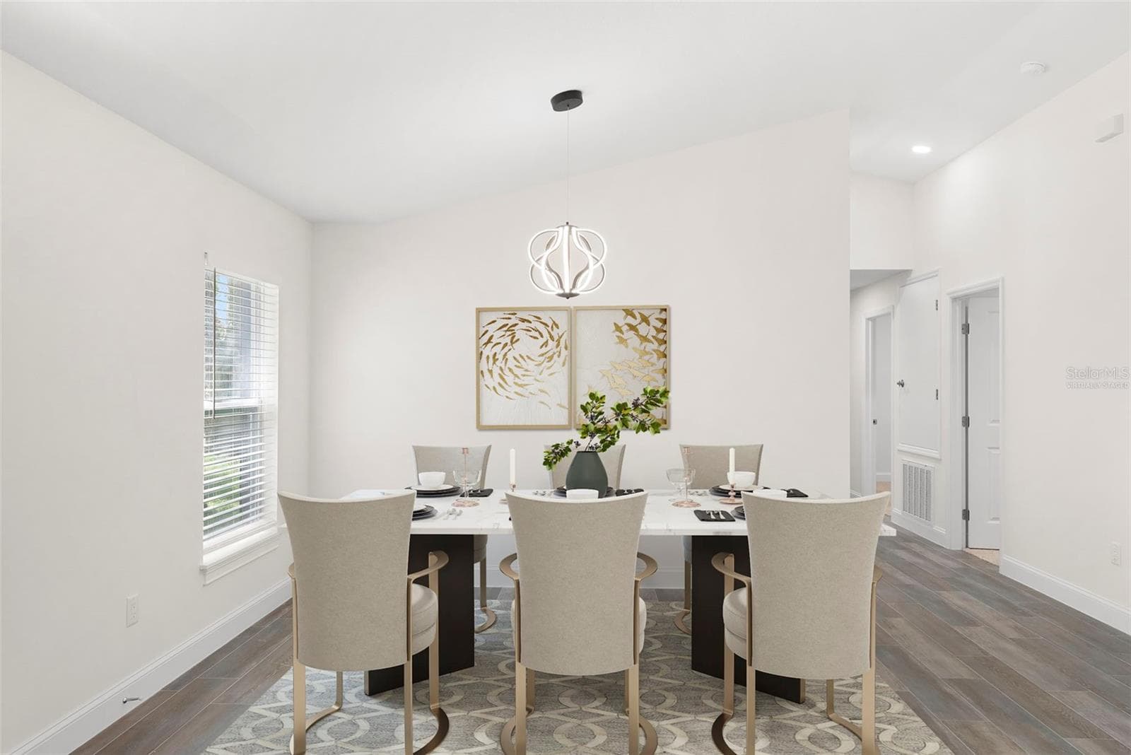 Virtually Staged - Dining Room - 5062 80TH LN N, ST PETERSBURG