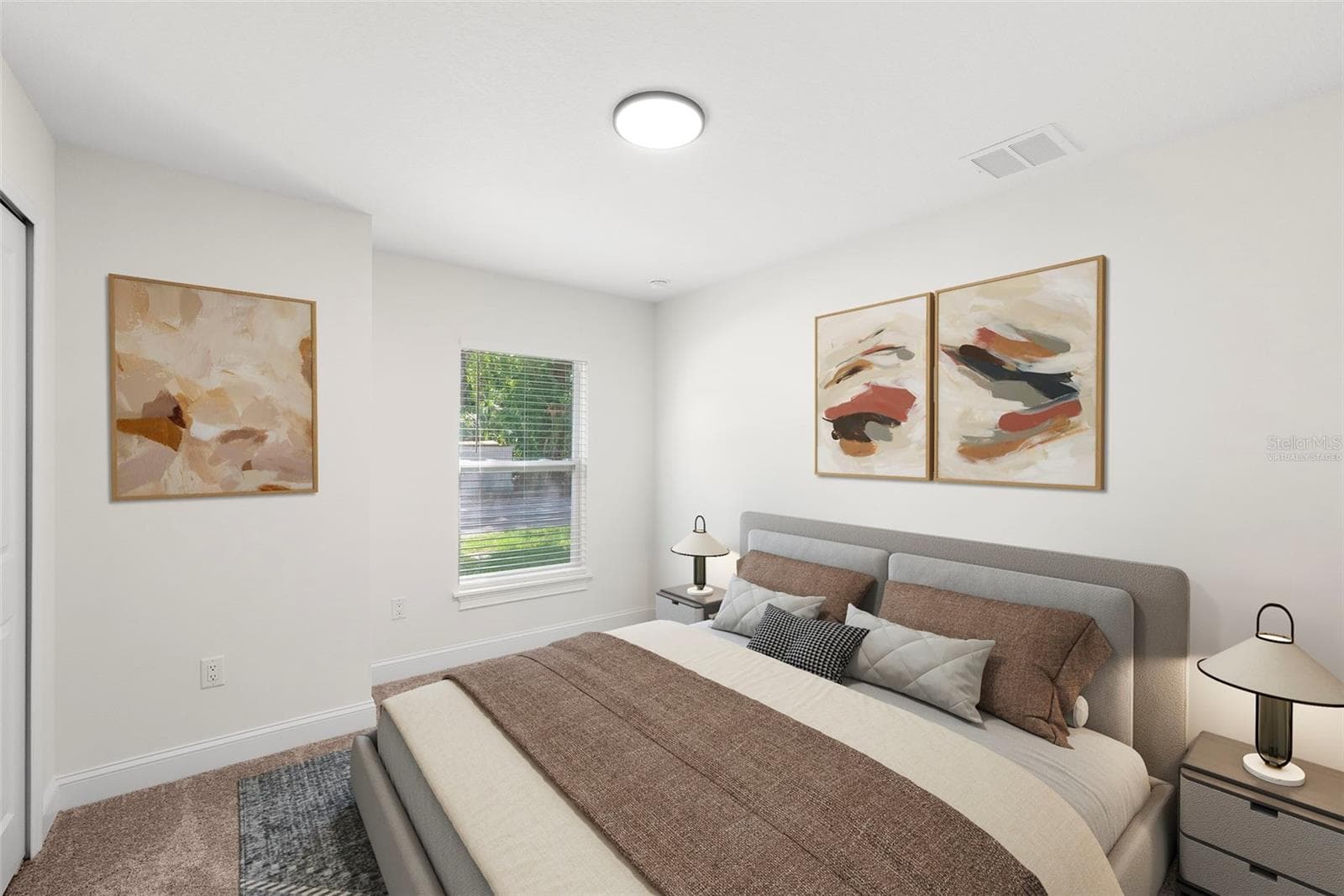 Virtually Staged - Bedroom 2 - 5062 80TH LN N, ST PETERSBURG