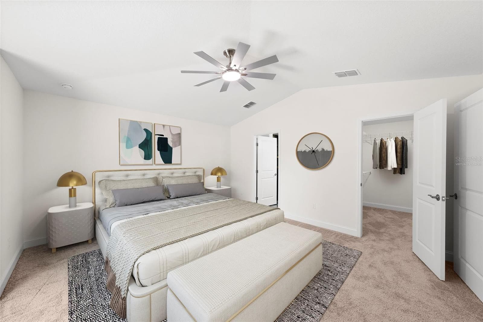 Virtually Staged - Primary Bedroom - 5062 80TH LN N, ST PETERSBURG