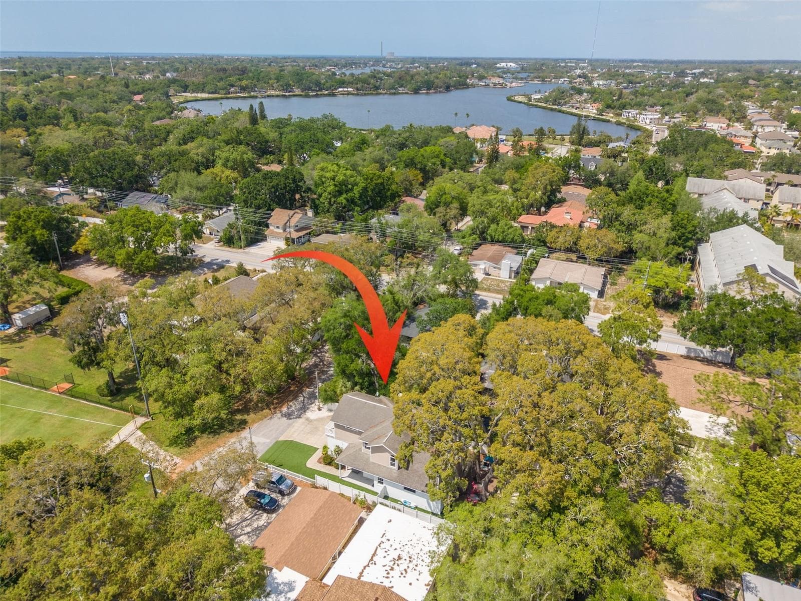 Location of home - 901 VIRGINIA AVE, TARPON SPRINGS