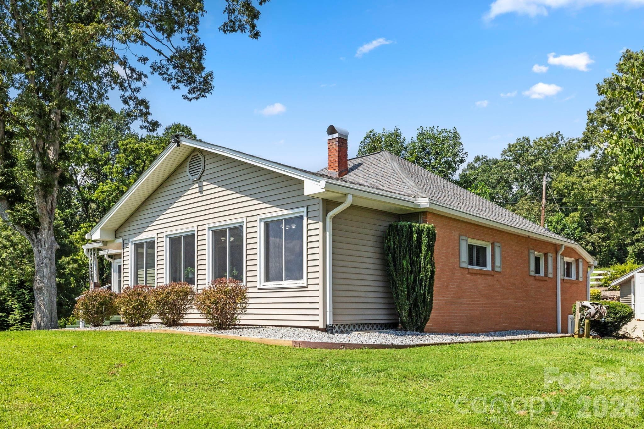 Side view of the home. - Brevard