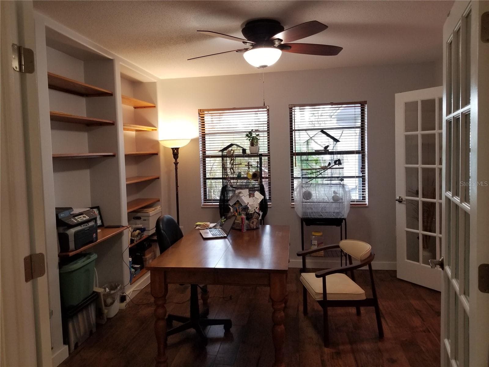 CURRENT OFFICE/LIBRARY FROM OTHERSIDE - 1720 FOSSIL DR, ENGLEWOOD