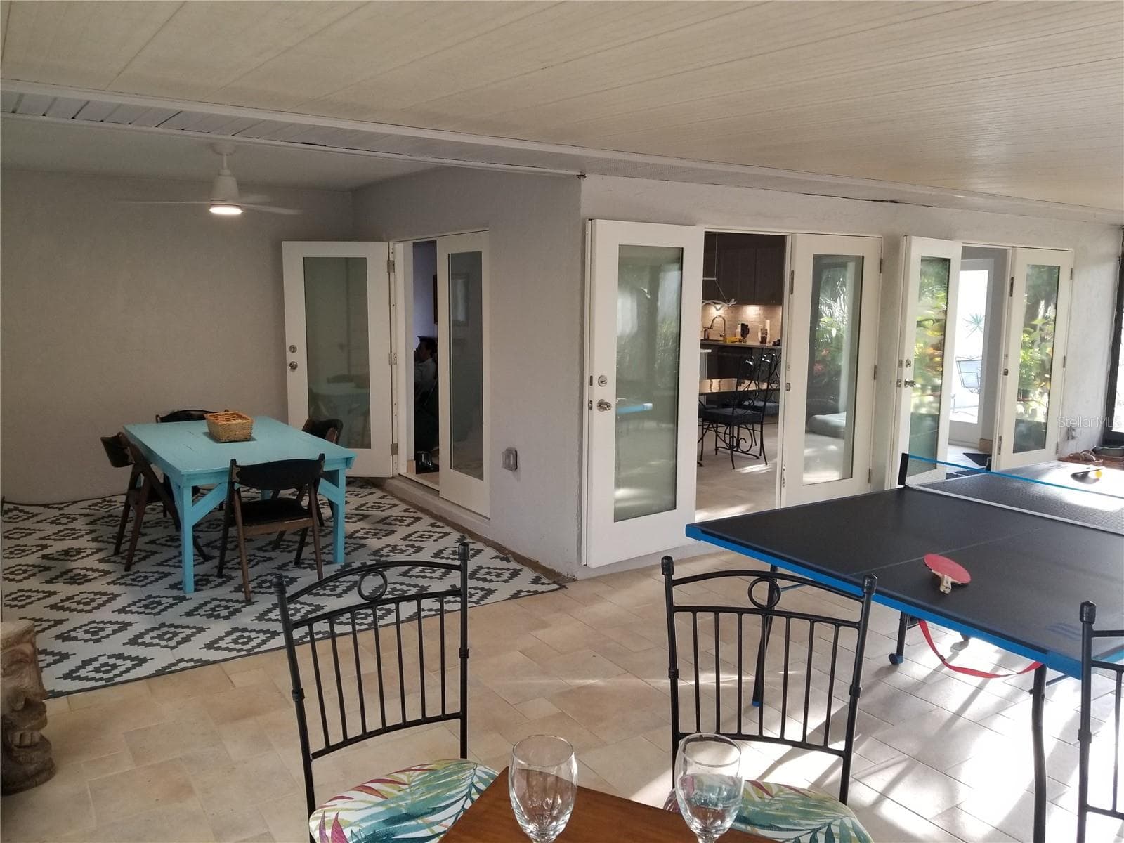 4 SETS OF BRAND NEW HURRICANE FRENCH DOORS, OPEN UP IN THE FALL TO SPRING - 1720 FOSSIL DR, ENGLEWOOD