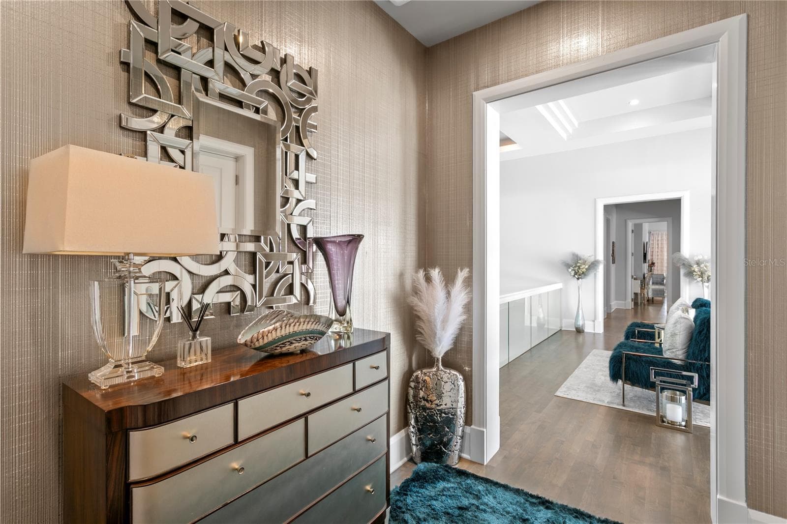 Foyer Welcoming You to the Second Floor Owner's Suite - 2 SANDPIPER RD, TAMPA