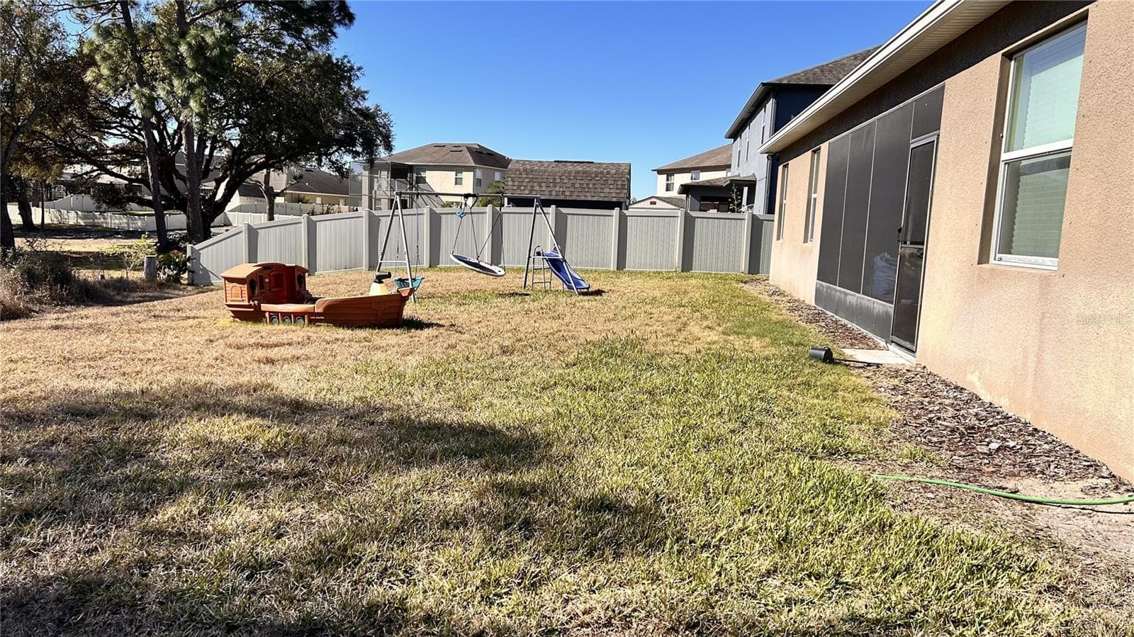 Backyard - 13814 BEE TREE CT, HUDSON