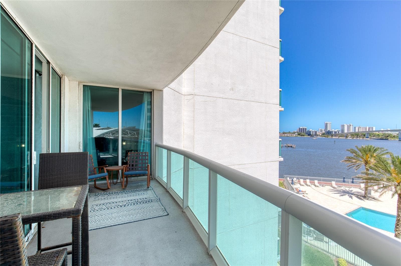 Balcony - 241 RIVERSIDE DR #405, HOLLY HILL