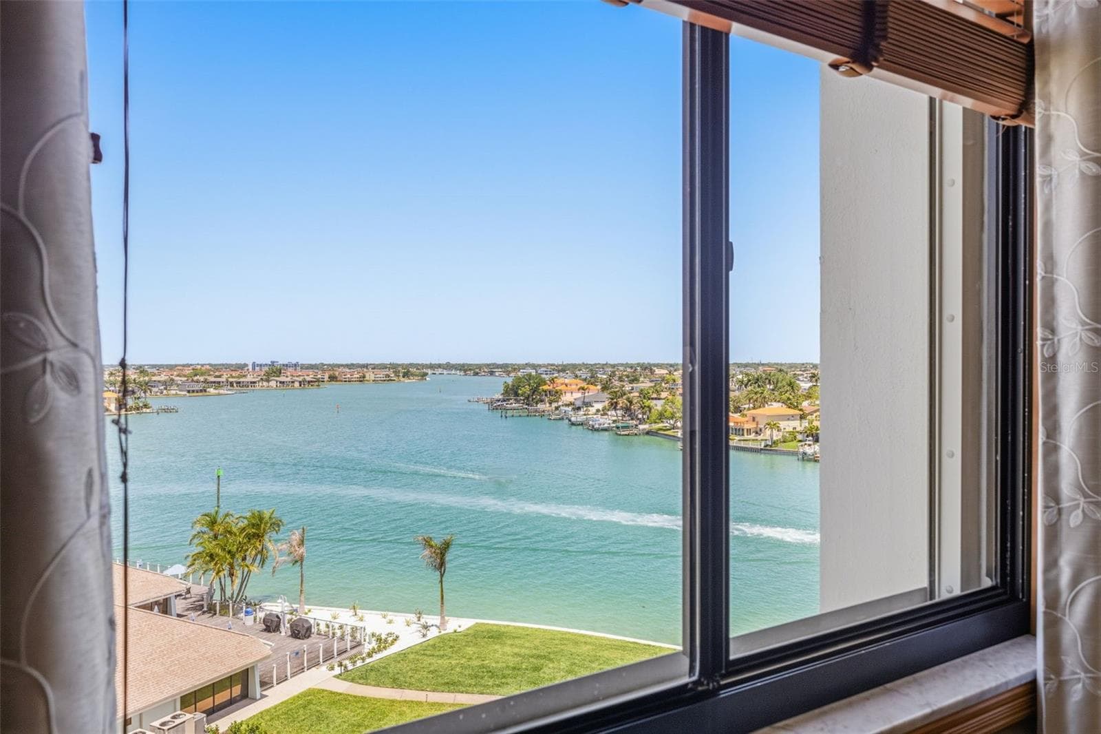 View from Primary bed - 9425 BLIND PASS RD #705, ST PETE BEACH
