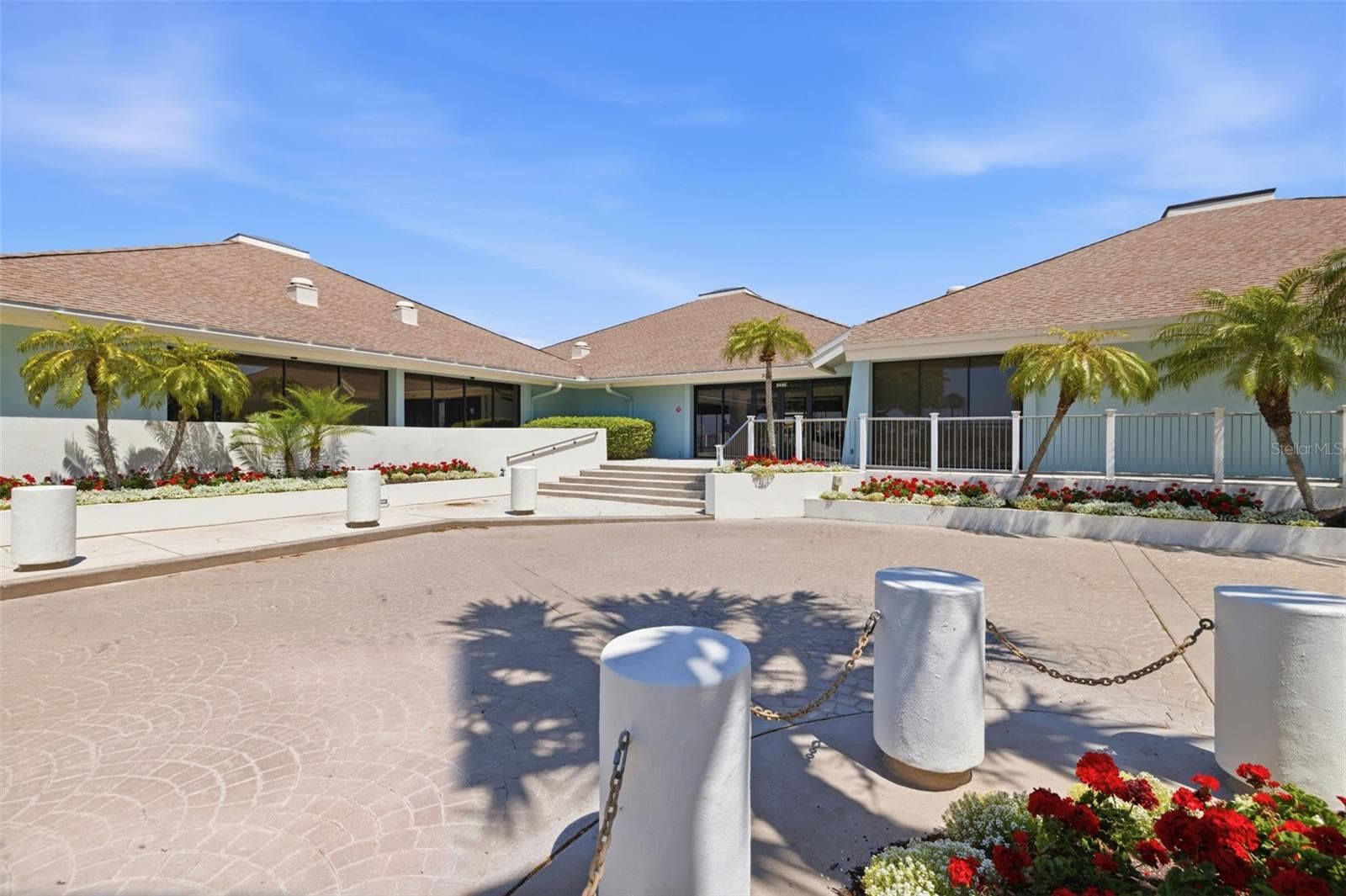 front view of clubhouse - 9425 BLIND PASS RD #705, ST PETE BEACH