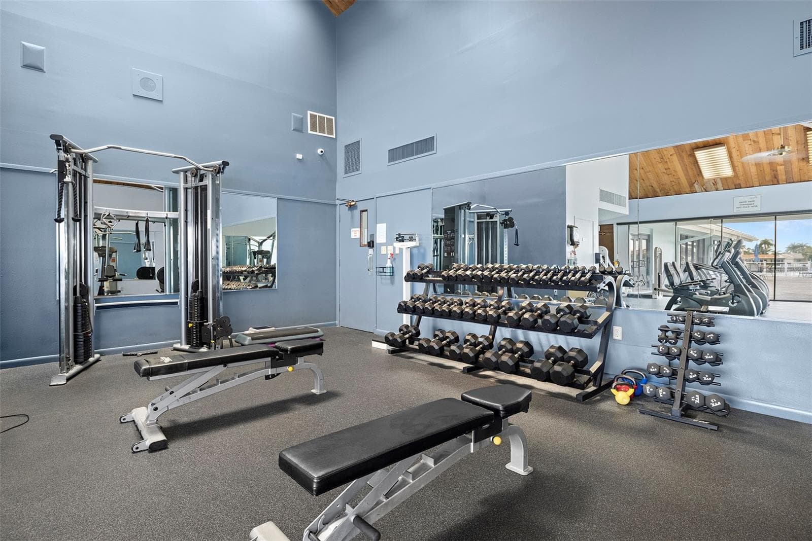 Free weights and universal machine - 9425 BLIND PASS RD #705, ST PETE BEACH