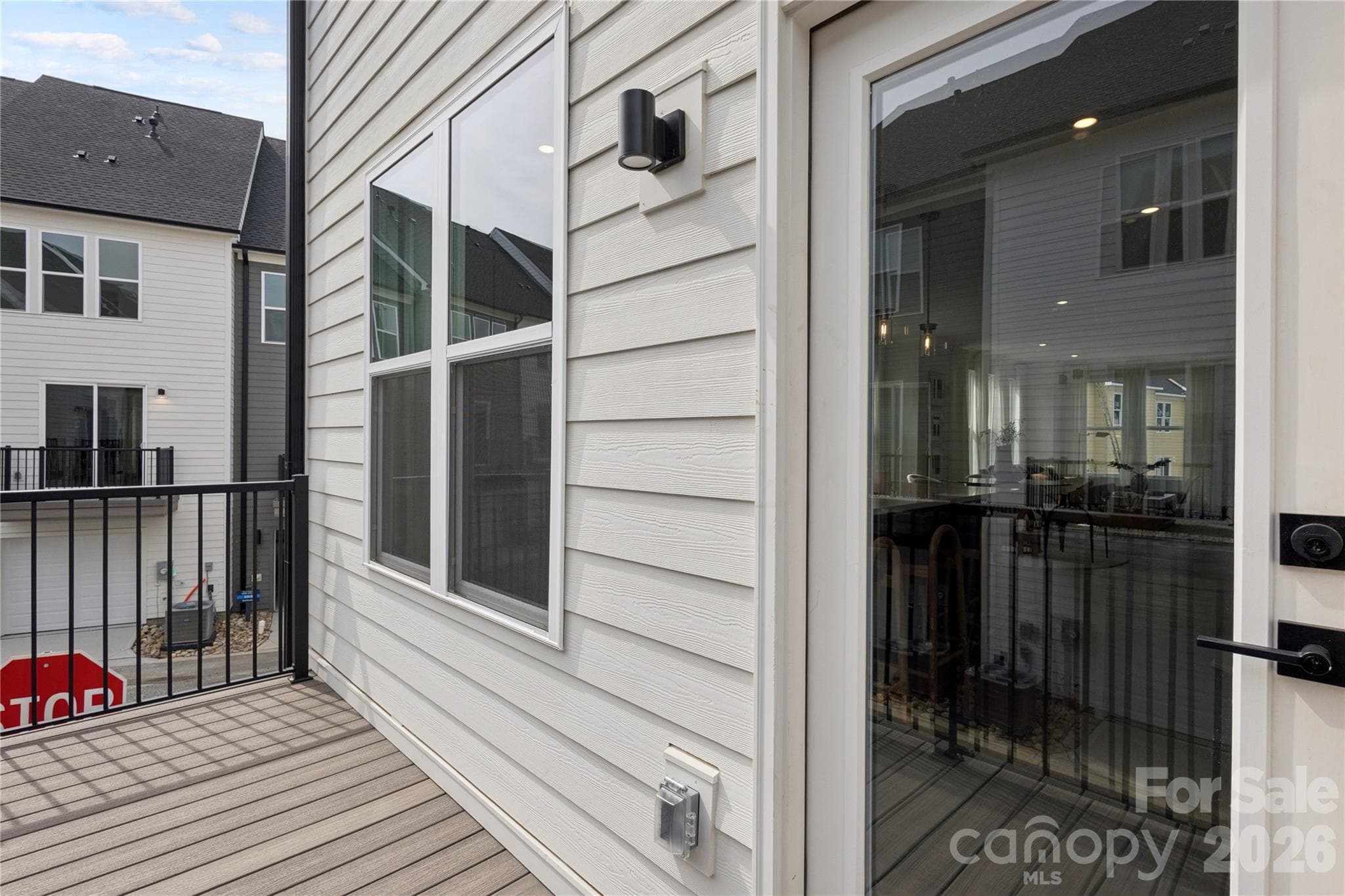 Balcony off the kitchen _ Representative Photo - Actual Design Collection may Differ - Charlotte