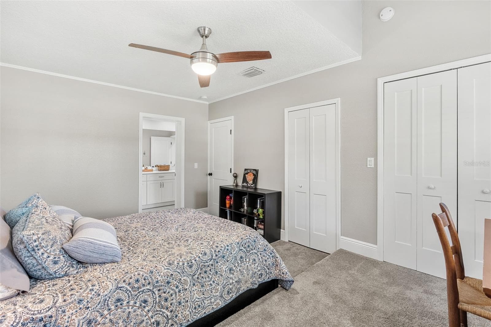 Bedroom 2 dual closets and ensuite entry - 650 OLD MIMS RD, GENEVA