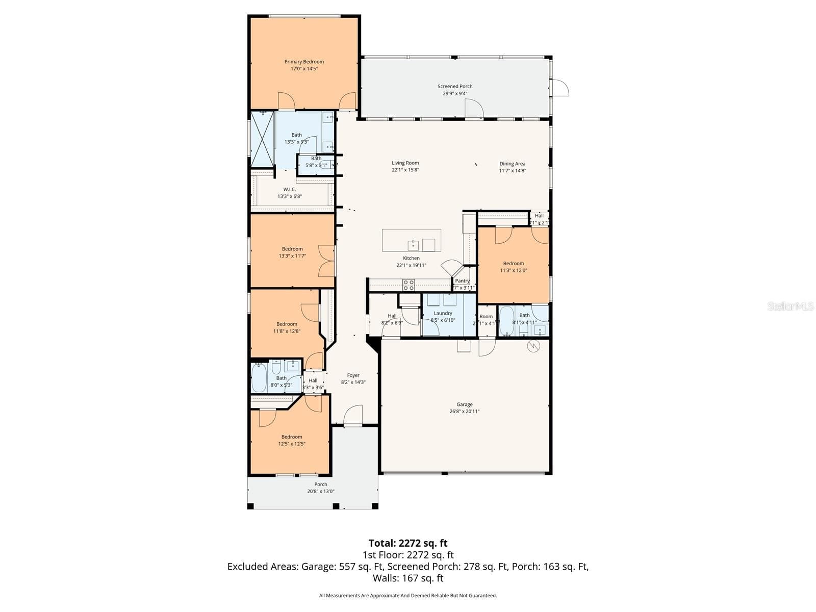Floor Plan - 5526 GAVELLA CV, PALMETTO