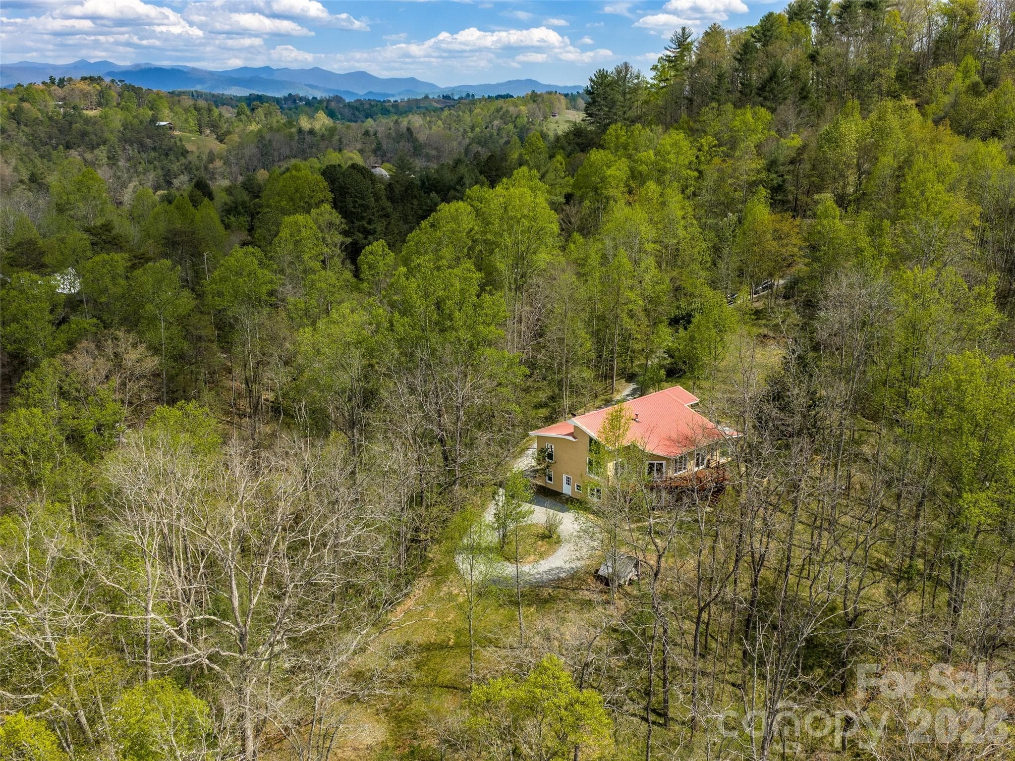 aerial shot - Marshall