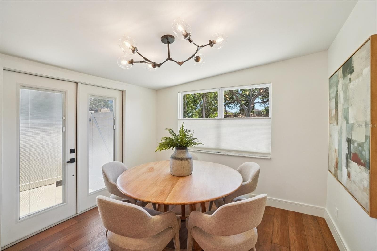 Dining Area with French Doors to Outside - 3123 W LA SALLE ST, TAMPA