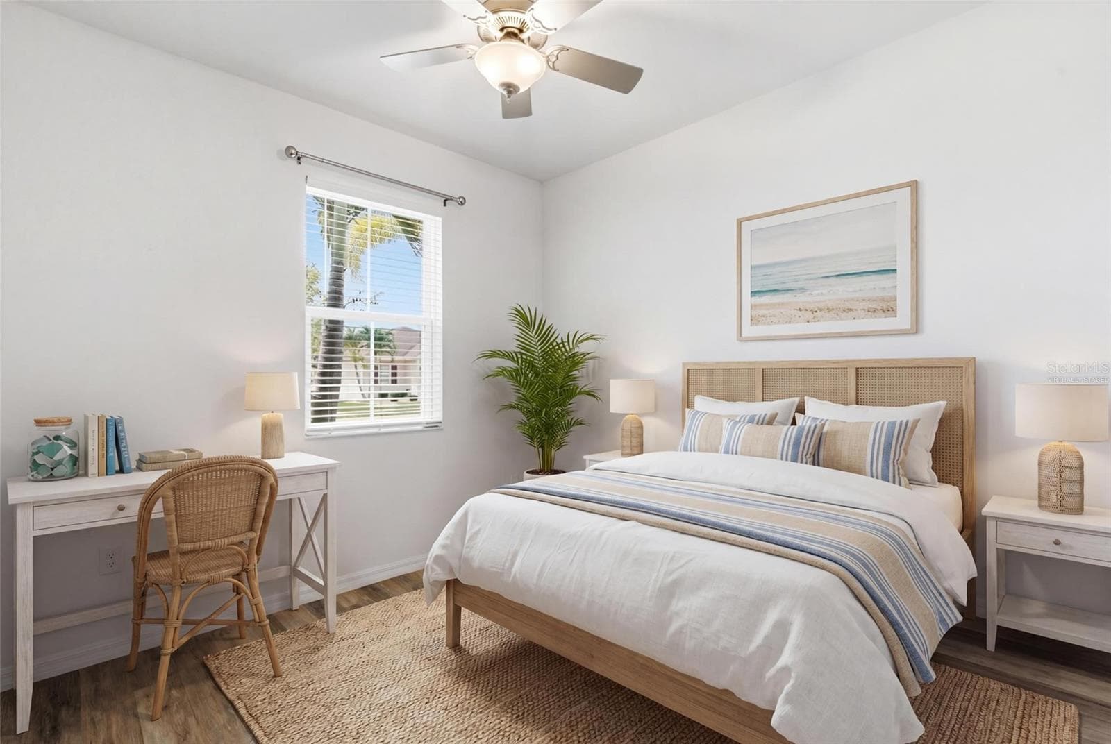 Virtually Staged Bedroom #3 - 8834 TUSCANY ISLES DR, PUNTA GORDA