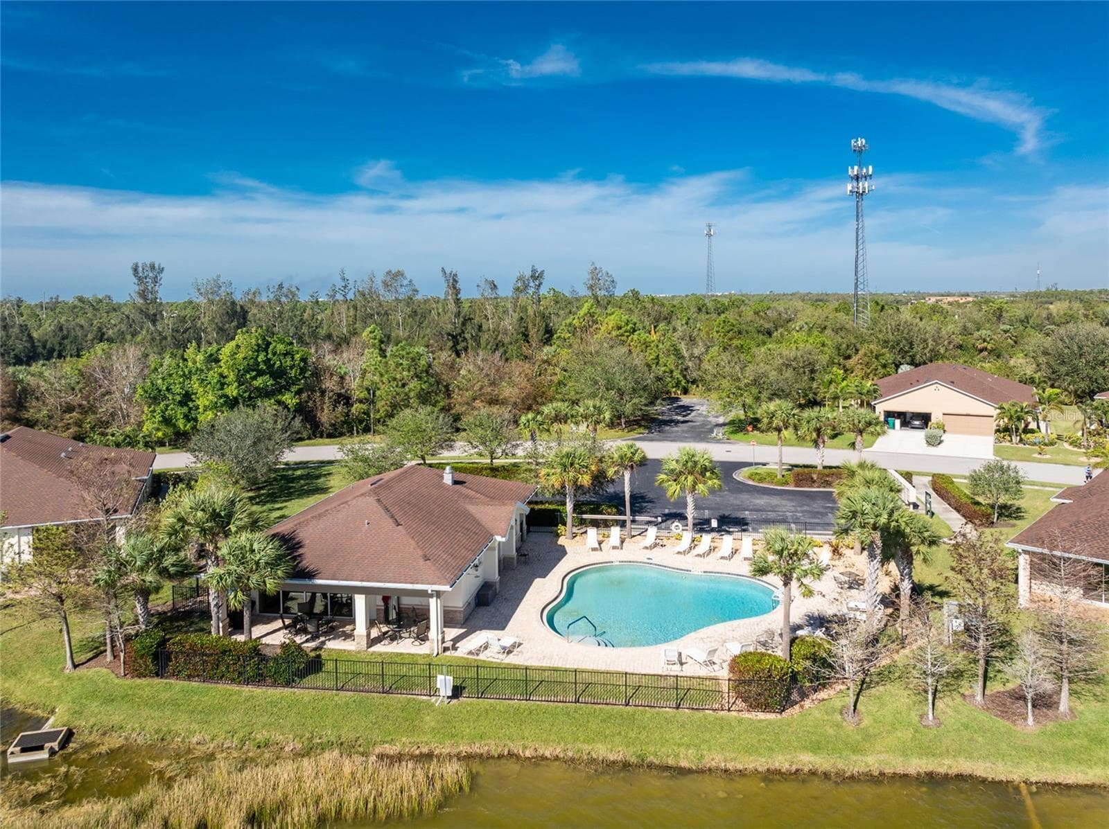 Clubhouse & Pool - 8834 TUSCANY ISLES DR, PUNTA GORDA