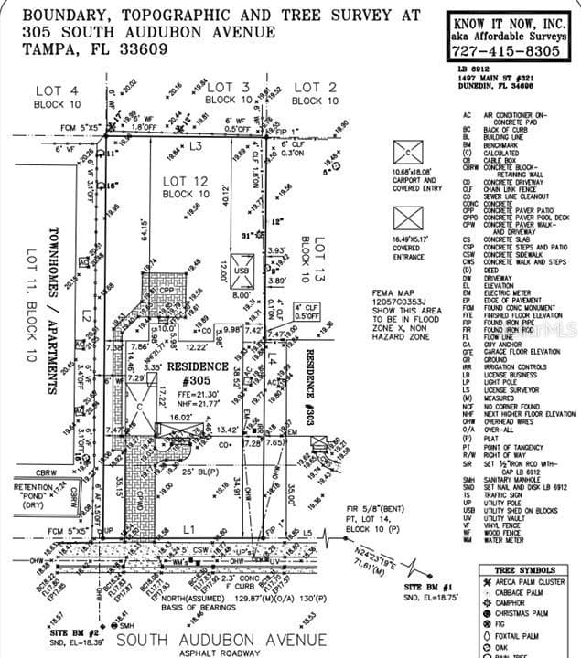 305 S Audubon - 301 S AUDUBON. AVE, TAMPA