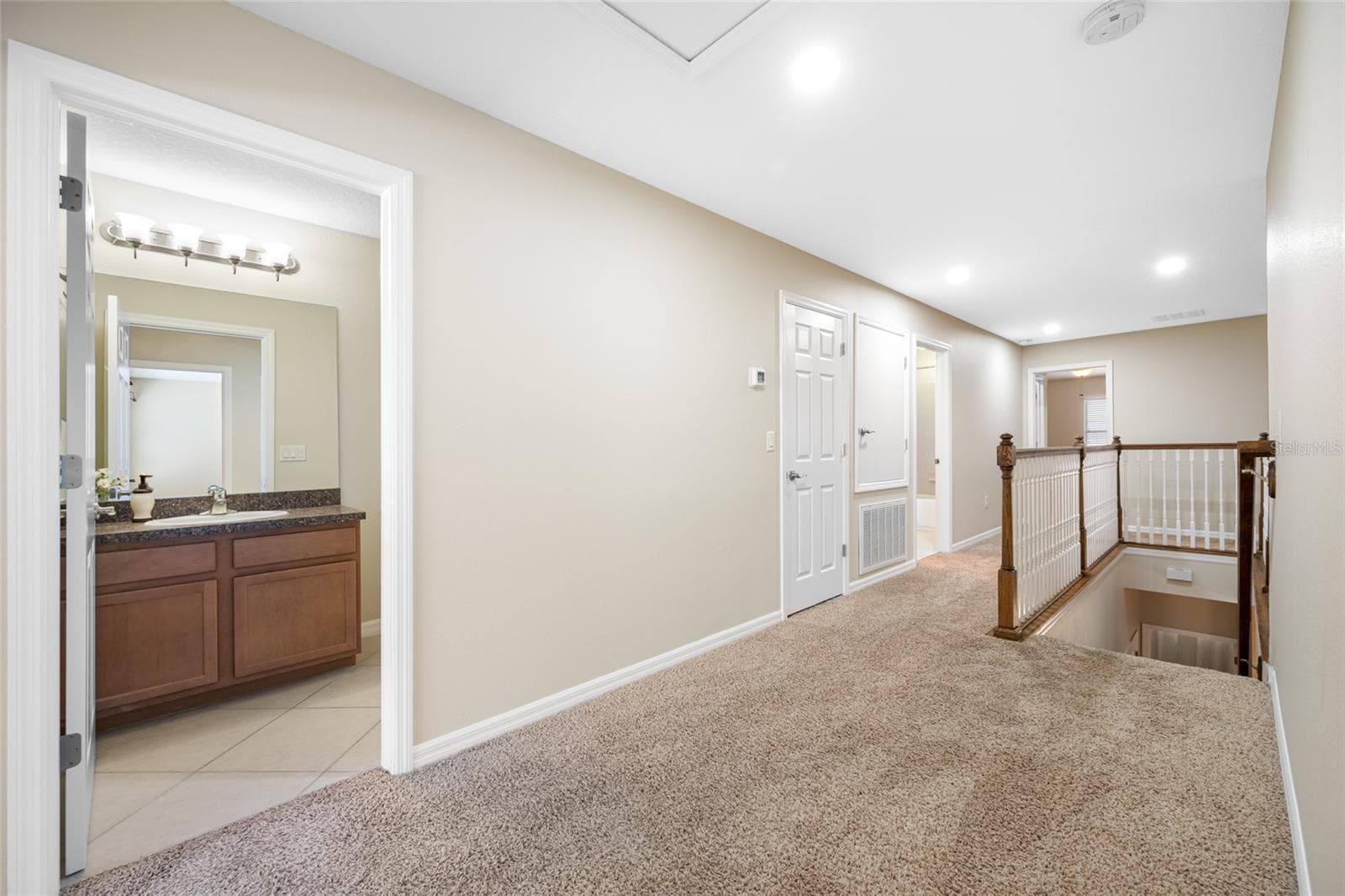 Large Landing at top of stairs on 2nd Floor! - 2527 SILVERBACK CT, PALM HARBOR