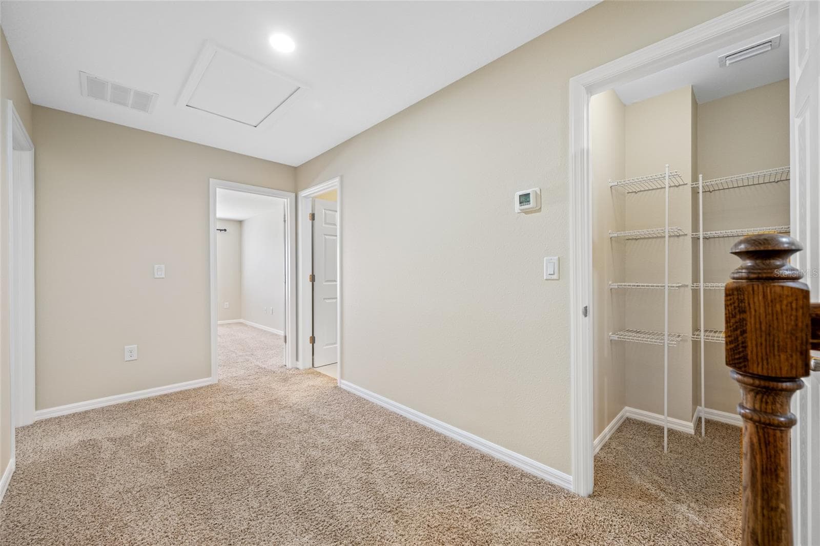 Very Large Linen Closet for 3 BR's and 2 Full Baths Upstairs! - 2527 SILVERBACK CT, PALM HARBOR