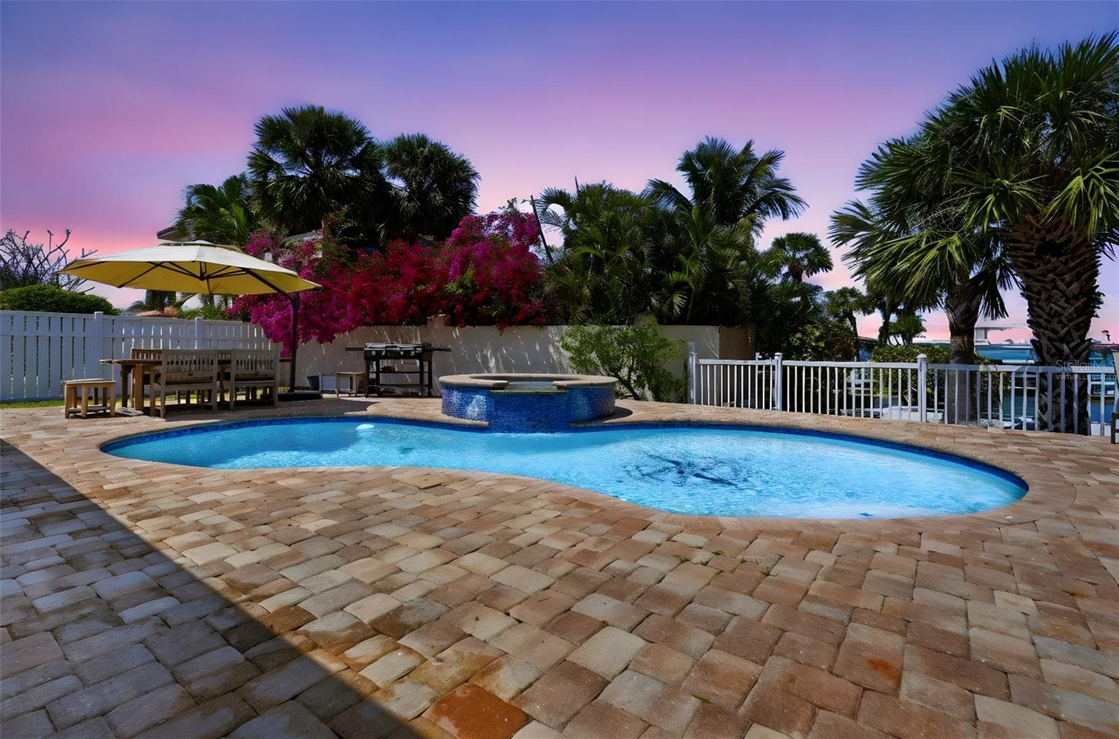 Pool Rebuilt in 2019 - Virtual Twilight - 711 64TH AVE, ST PETE BEACH