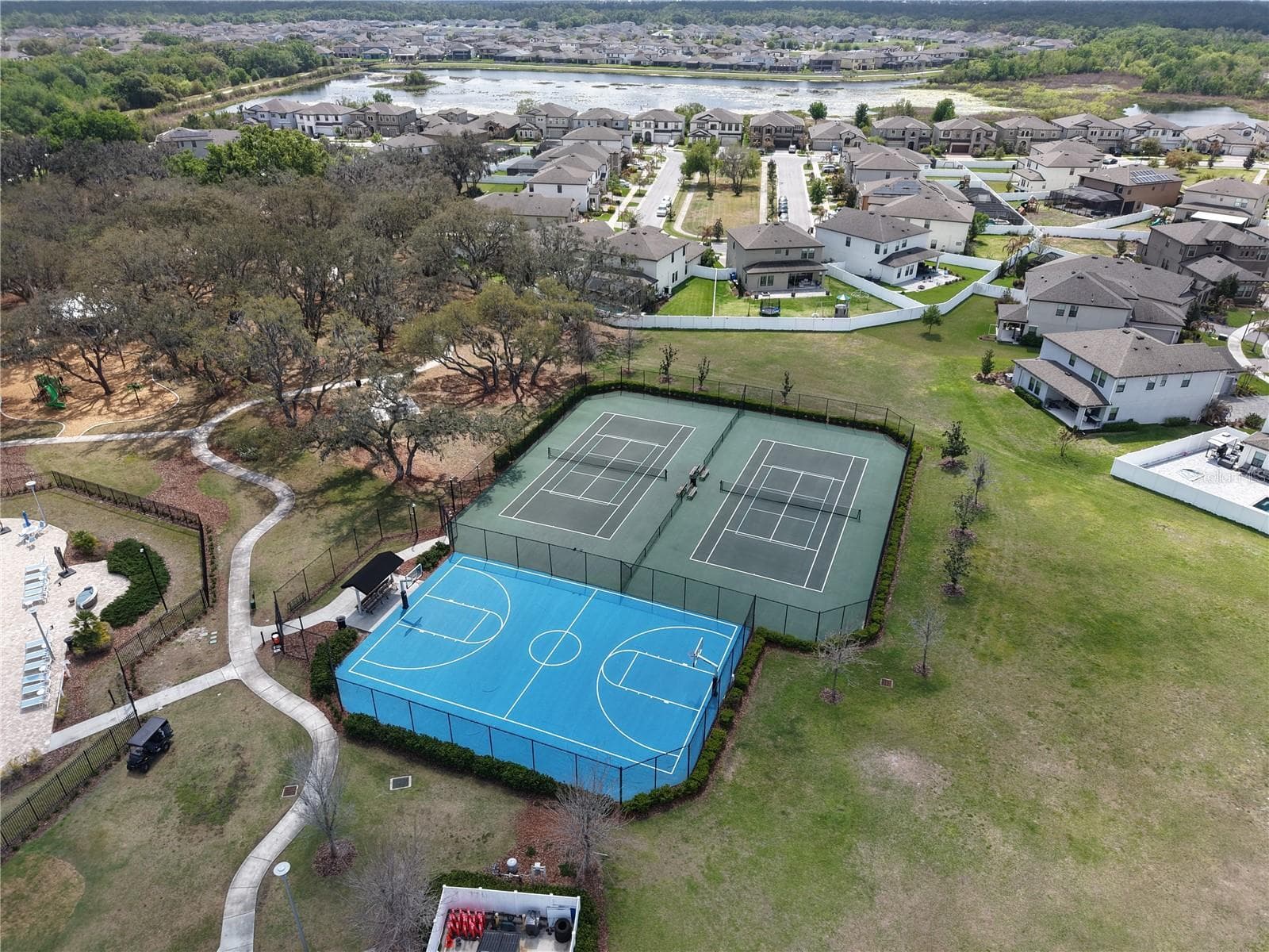 Basketball and Tennis Courts - 12317 BAY ESTUARY BND, RIVERVIEW